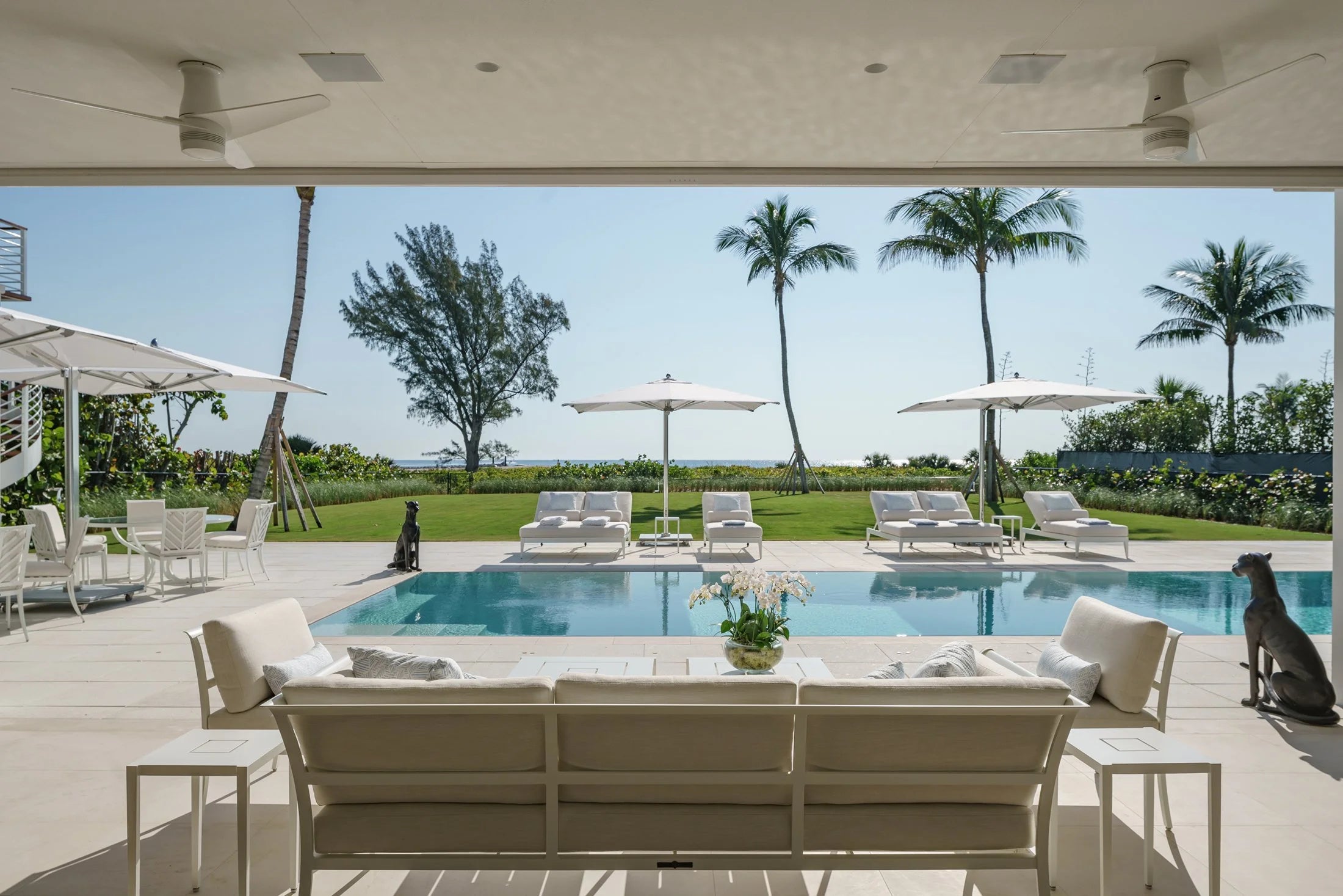 Contemporary Patio and Deck