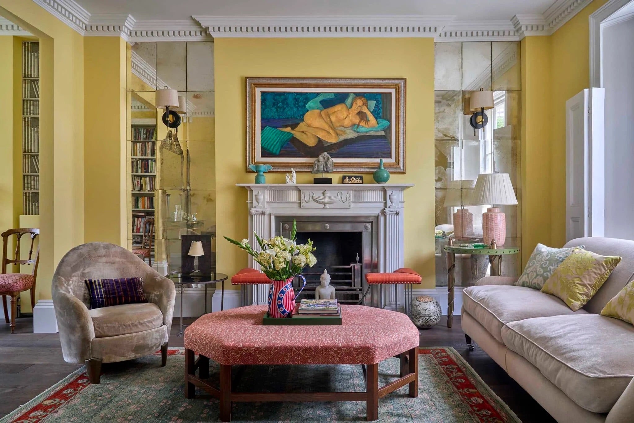 Eclectic Living Room