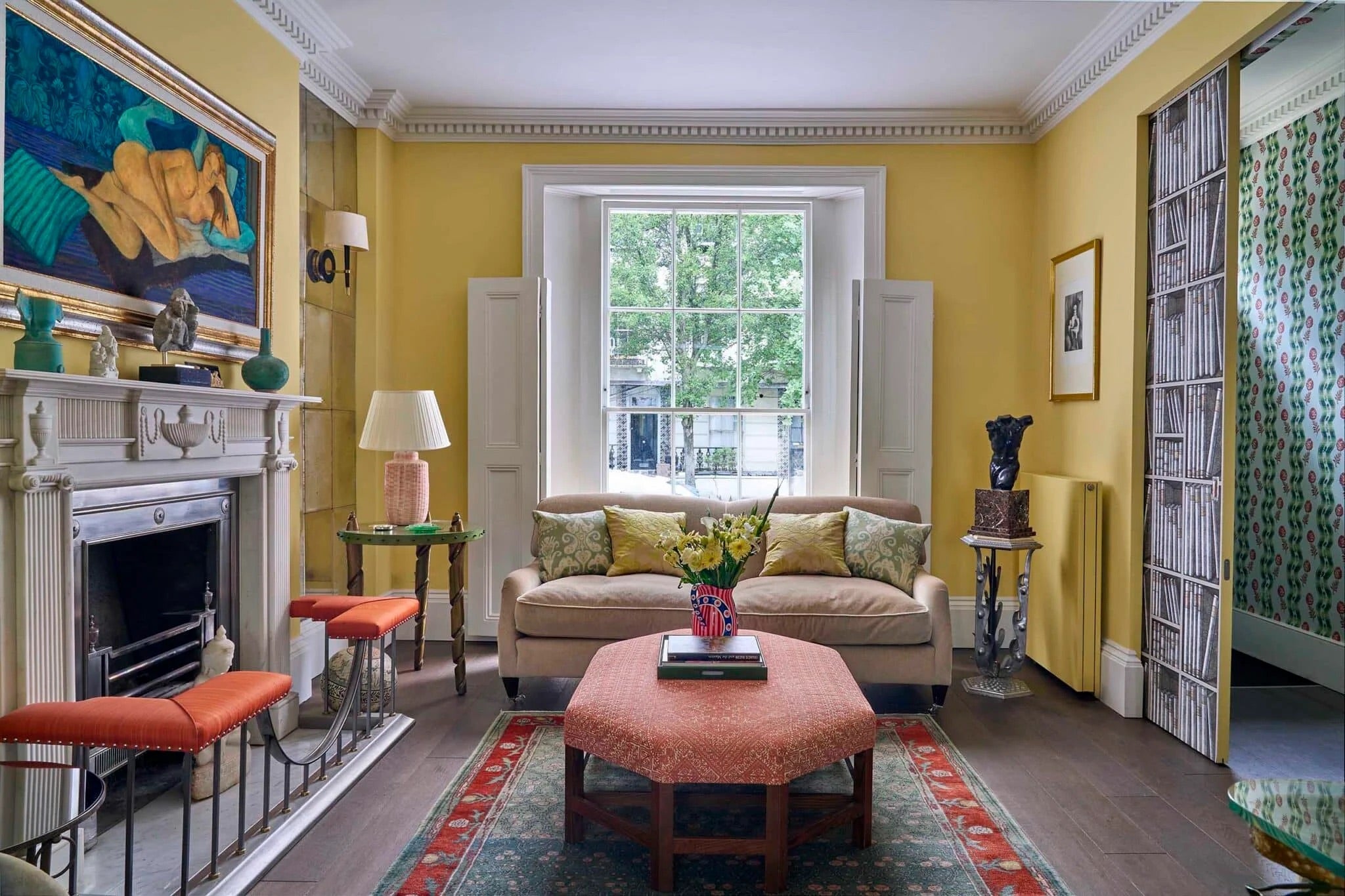 Eclectic Living Room