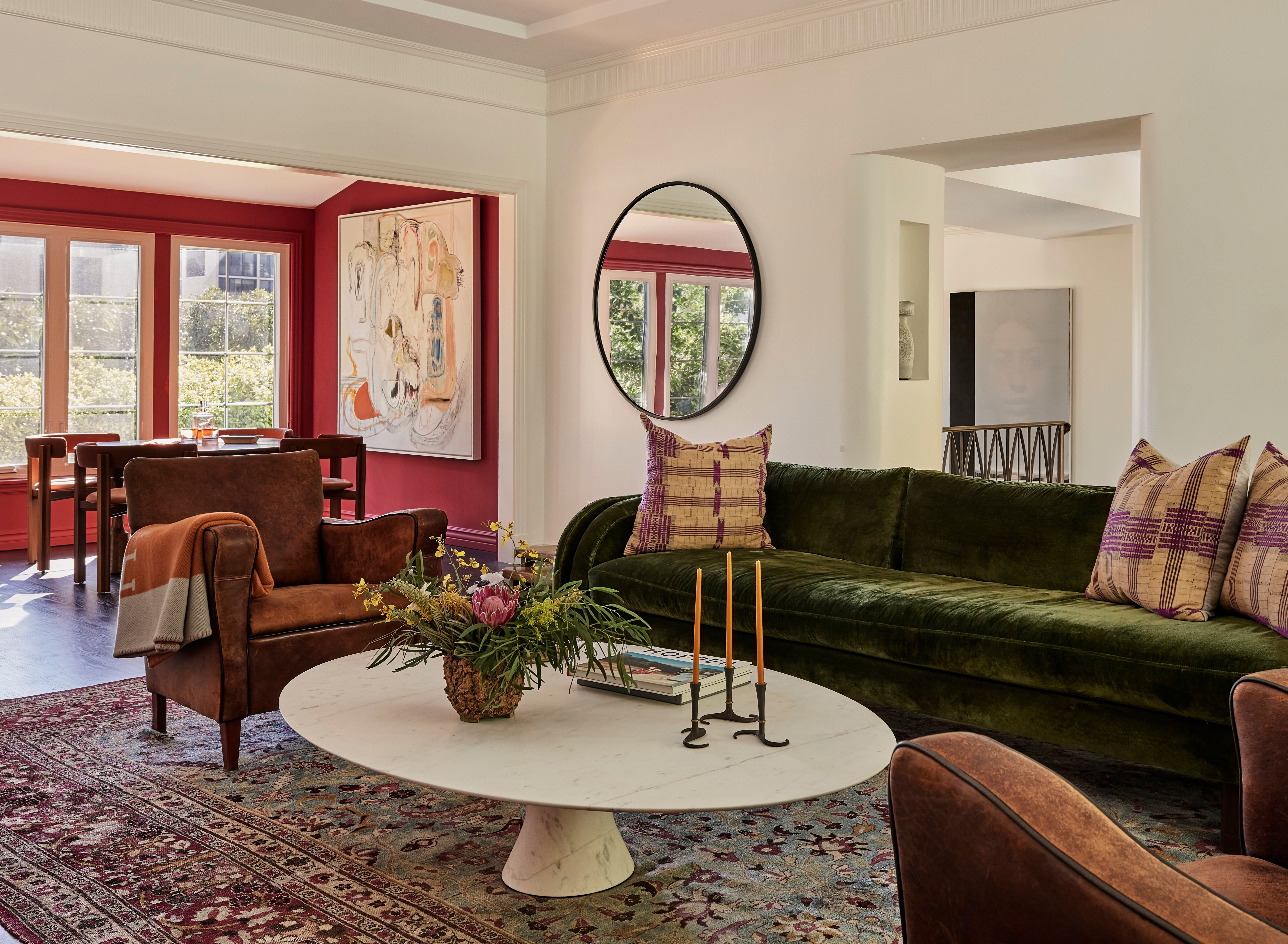 Hollywood Regency Living Room