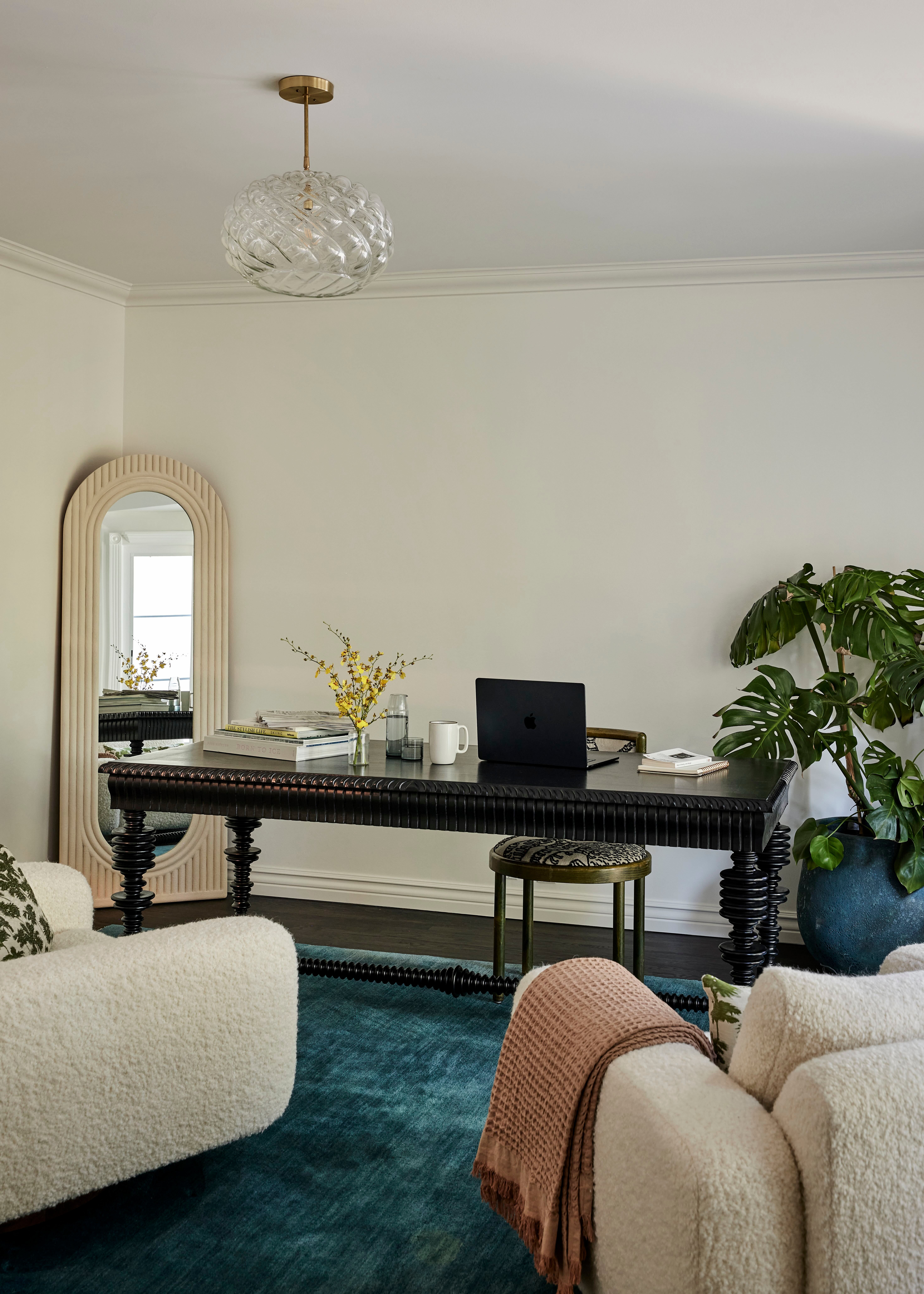 Hollywood Regency Office and Study