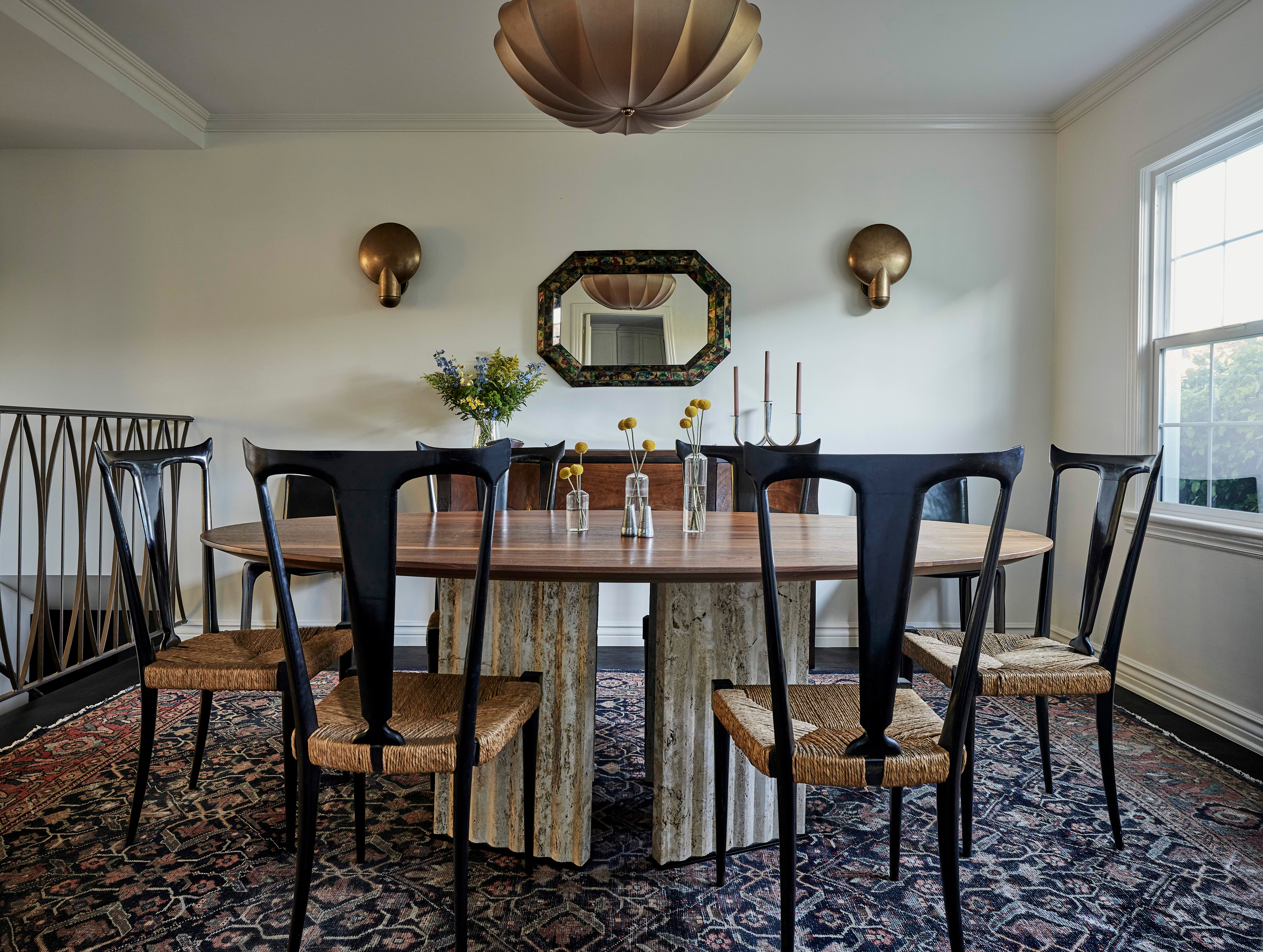 Hollywood Regency Dining Room