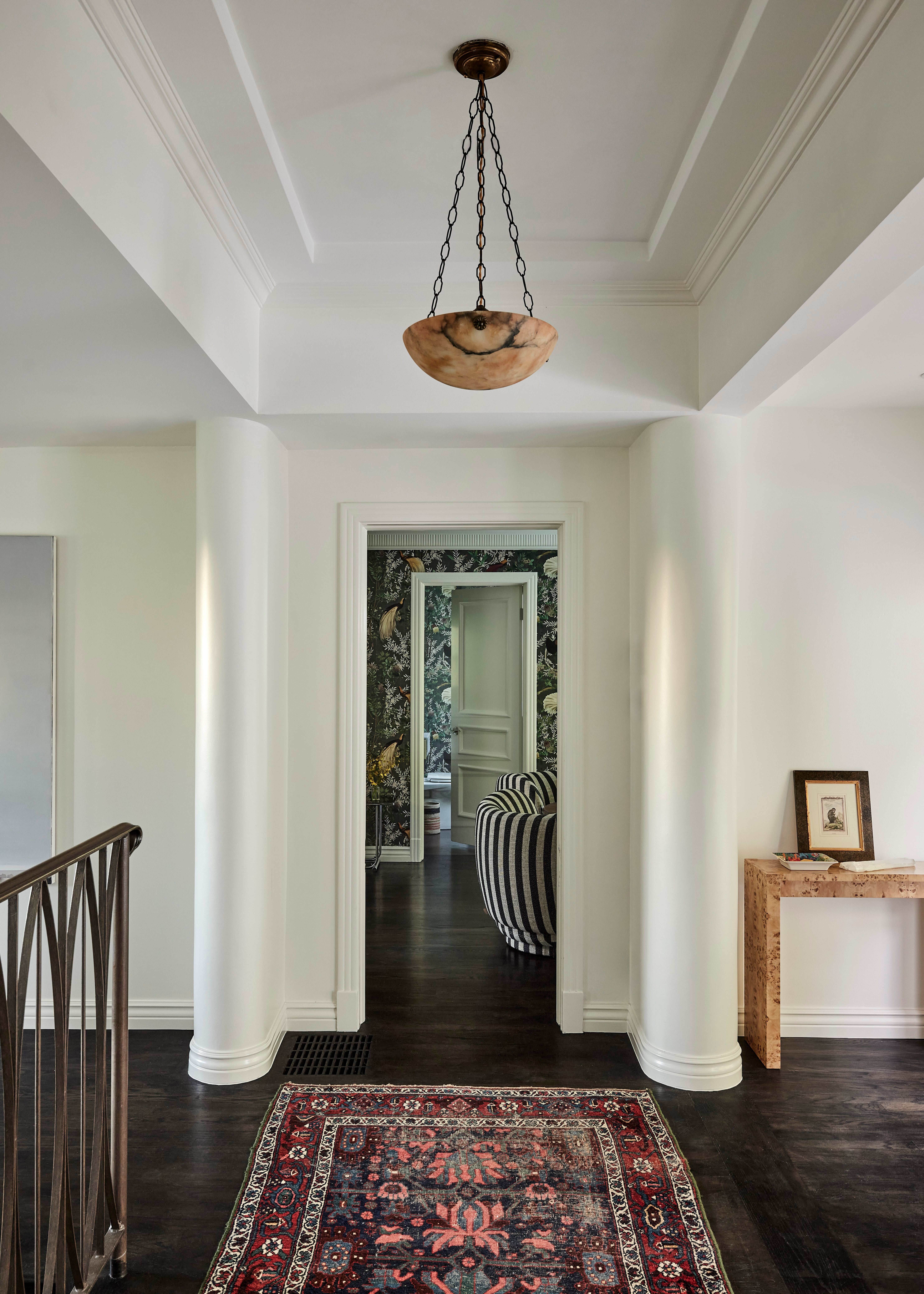 Hollywood Regency Entry and Hall