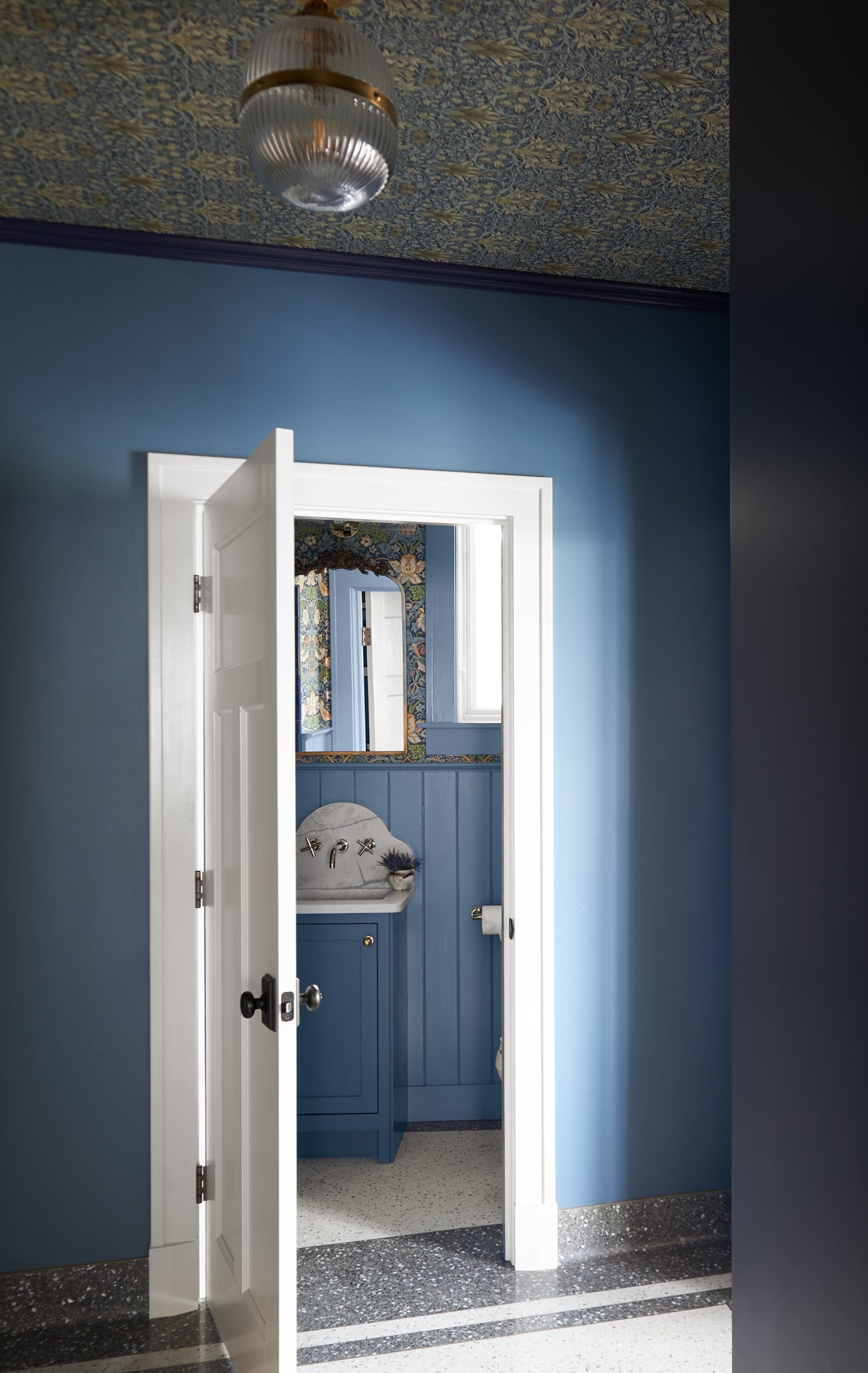 Transitional Storage Room and Closet