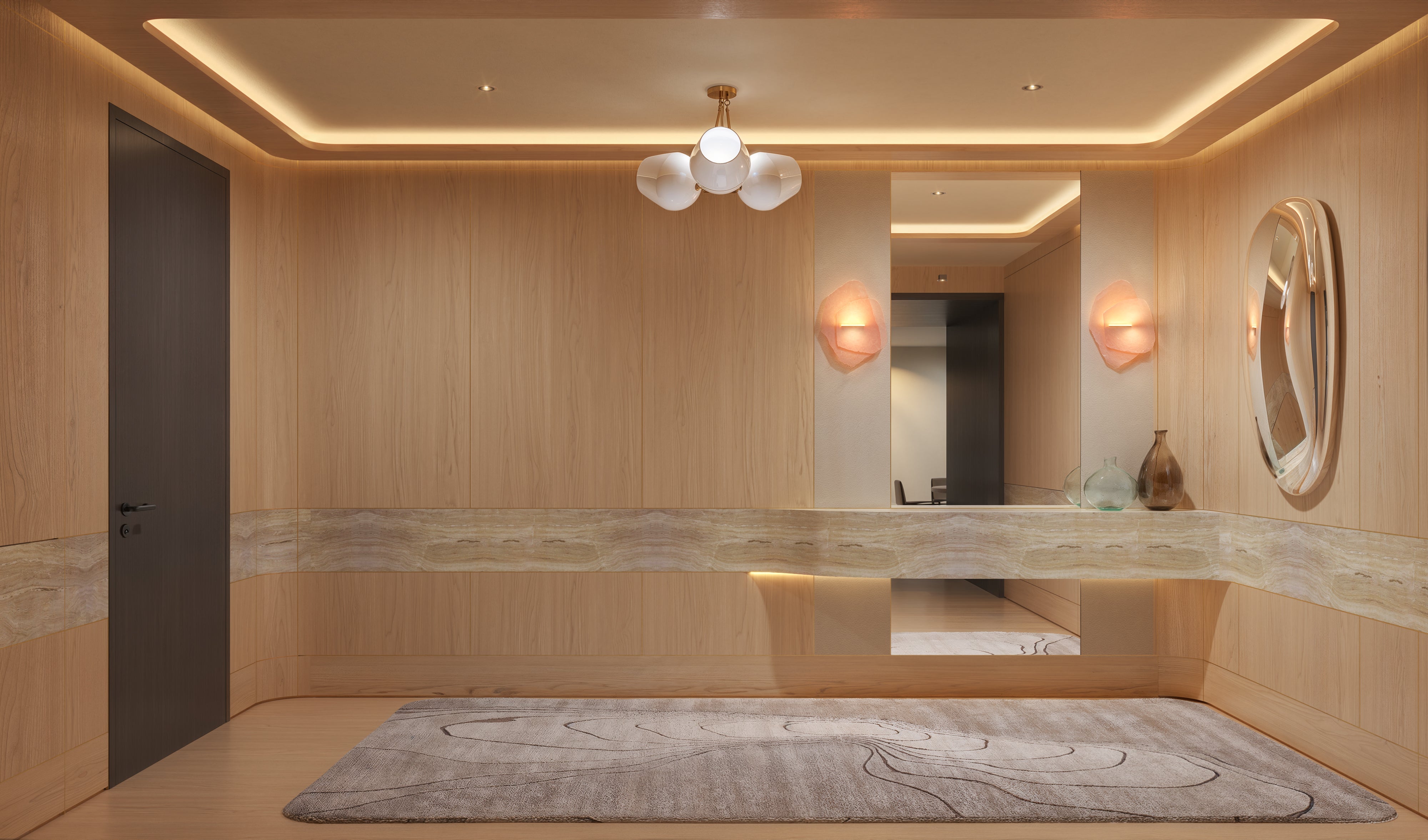 Contemporary Entry and Hall