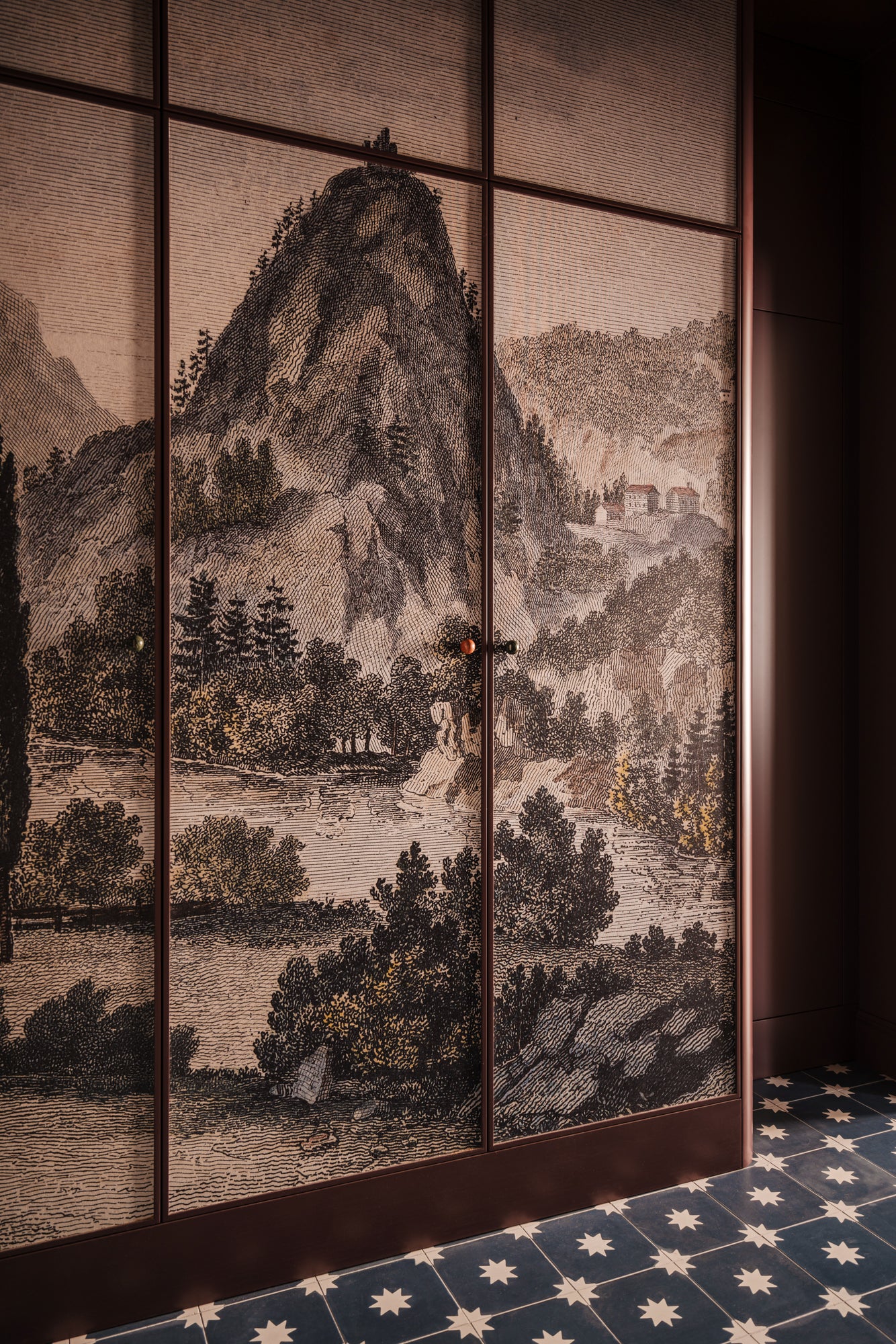 Mid-Century Modern Entry and Hall