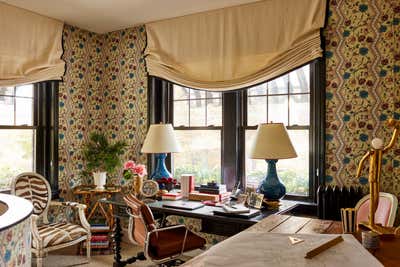 Office Office and Study. Design Studio by Liz Caan & Co..