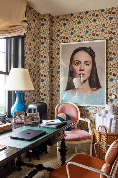 Office Office and Study. Design Studio by Liz Caan & Co..