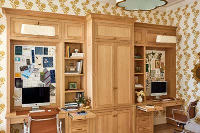 Office Office and Study. Design Studio by Liz Caan & Co..
