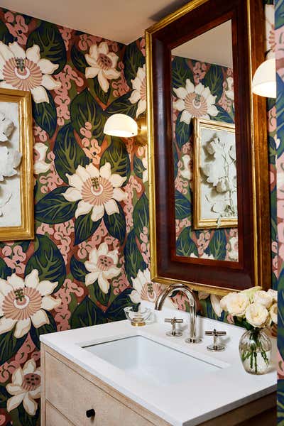 Office Bathroom. Design Studio by Liz Caan & Co..