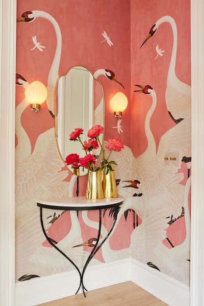 Office Entry and Hall. Design Studio by Liz Caan & Co..