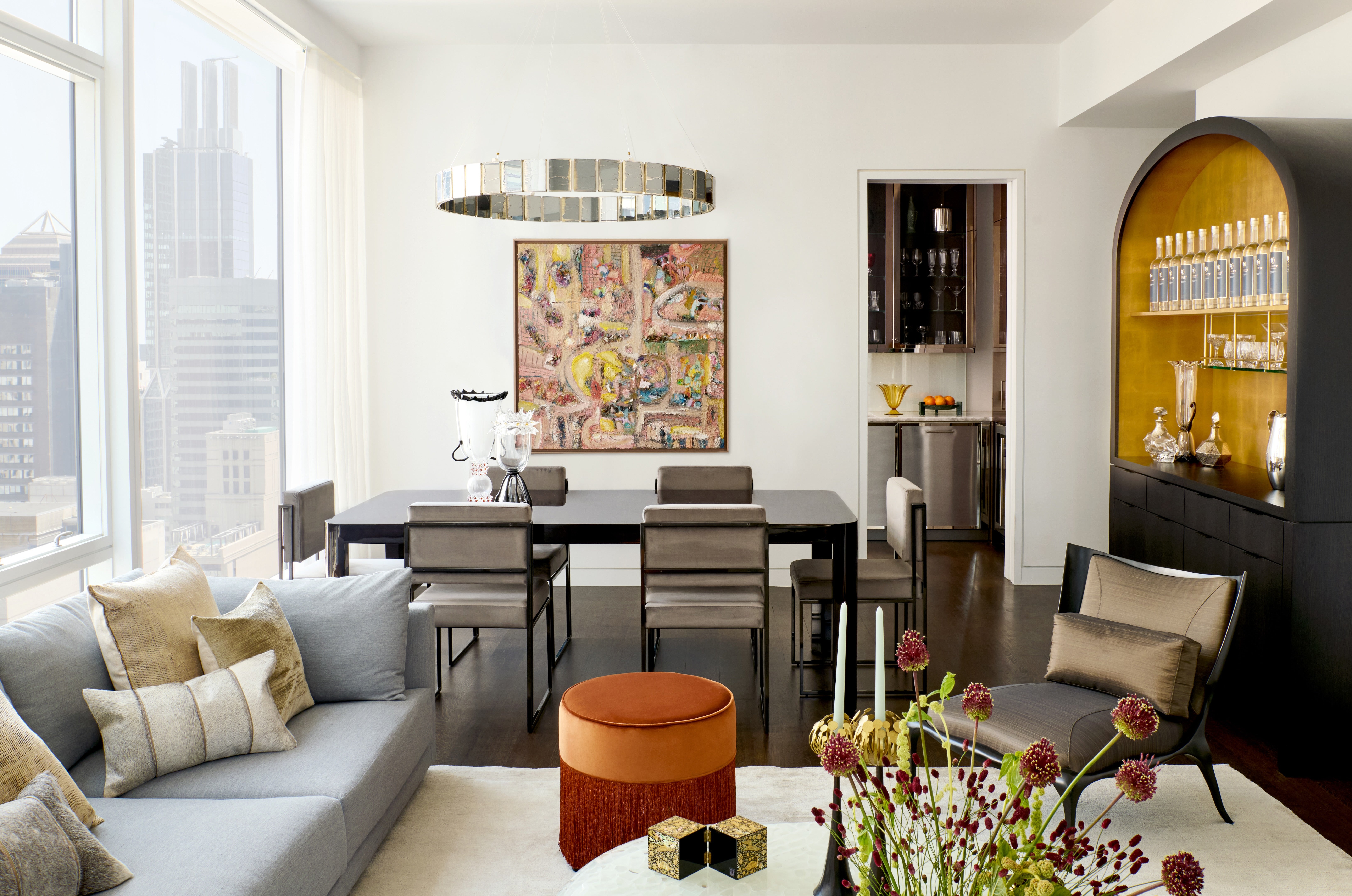 Transitional Dining Room