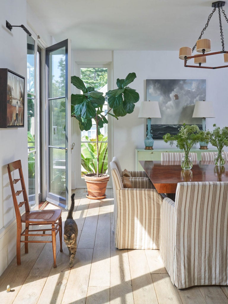 Beach Style Dining Room