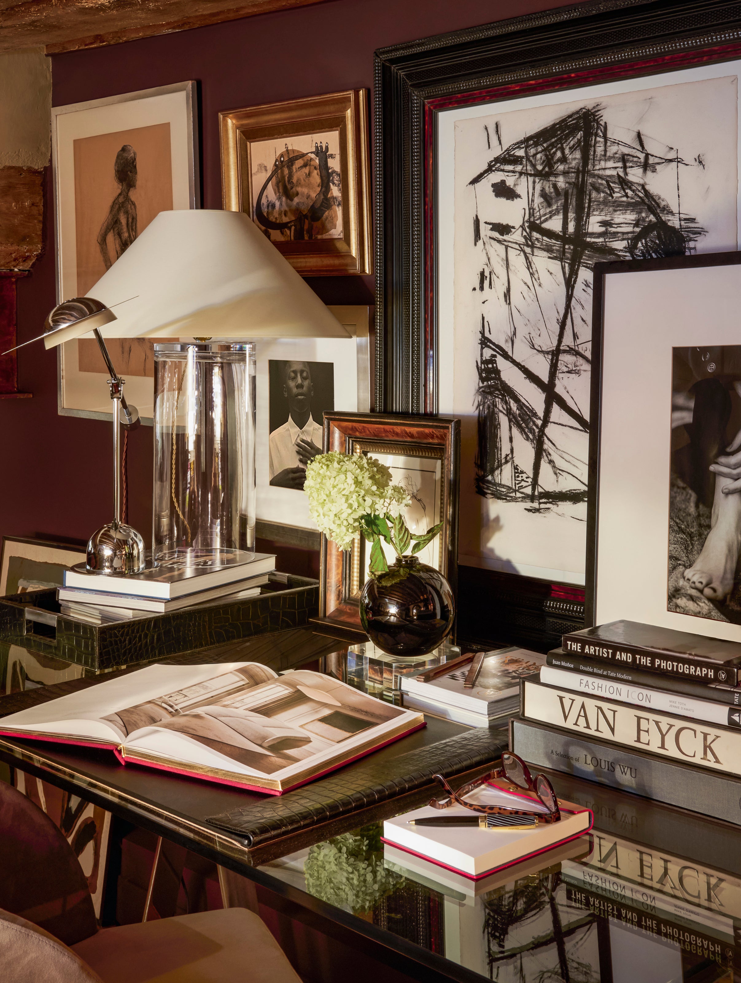 Eclectic Office and Study