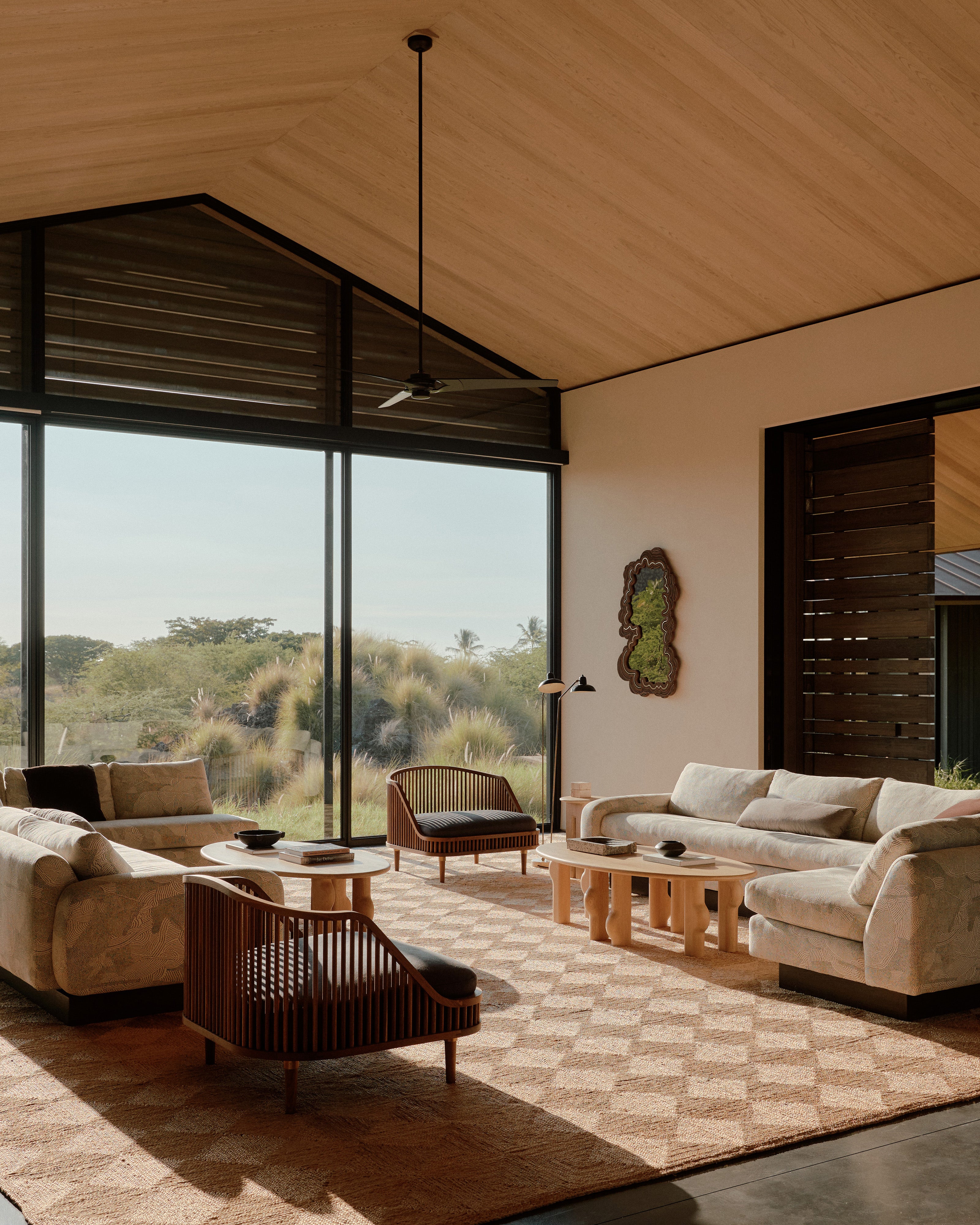 Beach Style Living Room