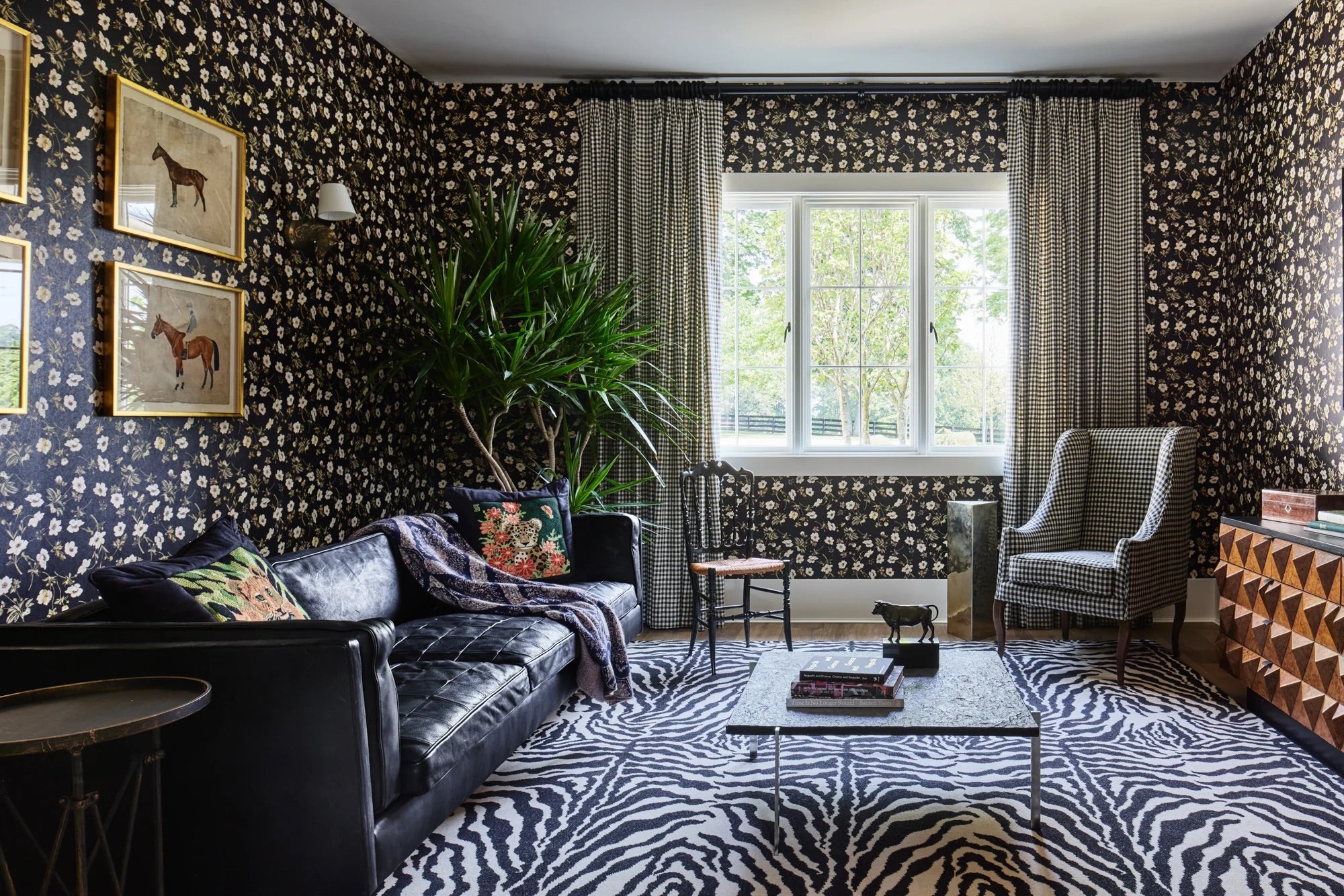 Transitional Living Room