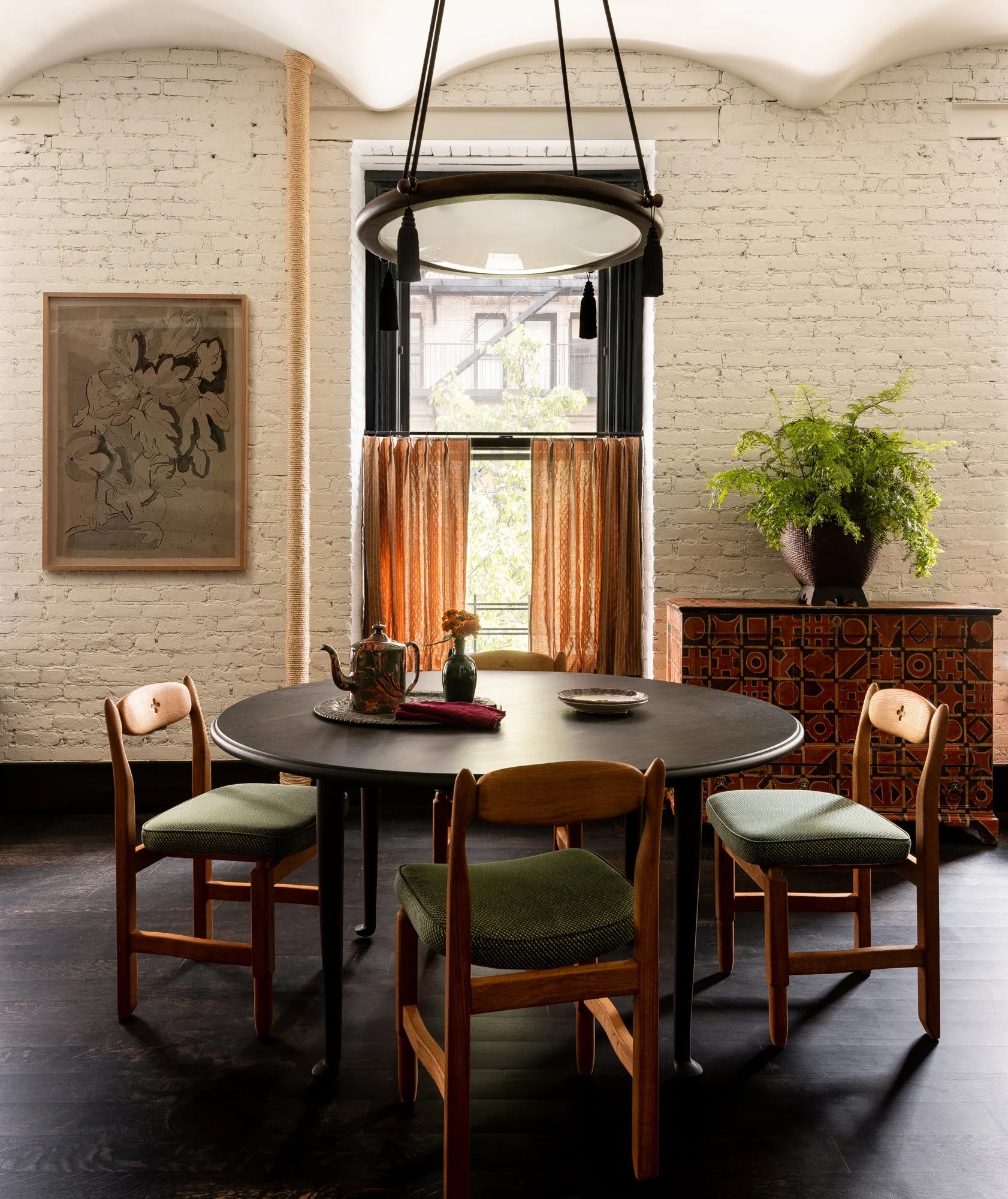 Transitional Dining Room