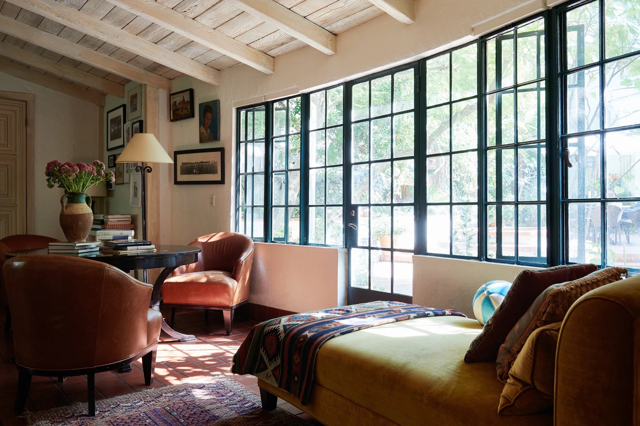 Transitional Living Room