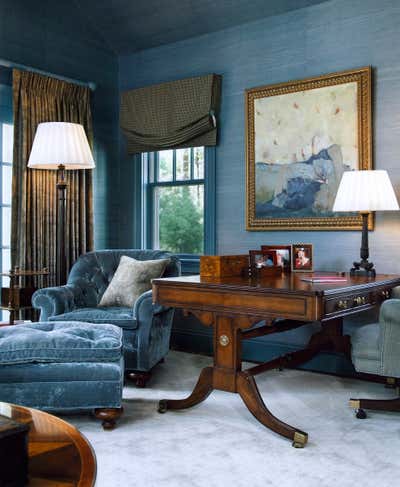 Office Office and Study. Home Office, Benson Interiors, Inc by Benson Interiors.