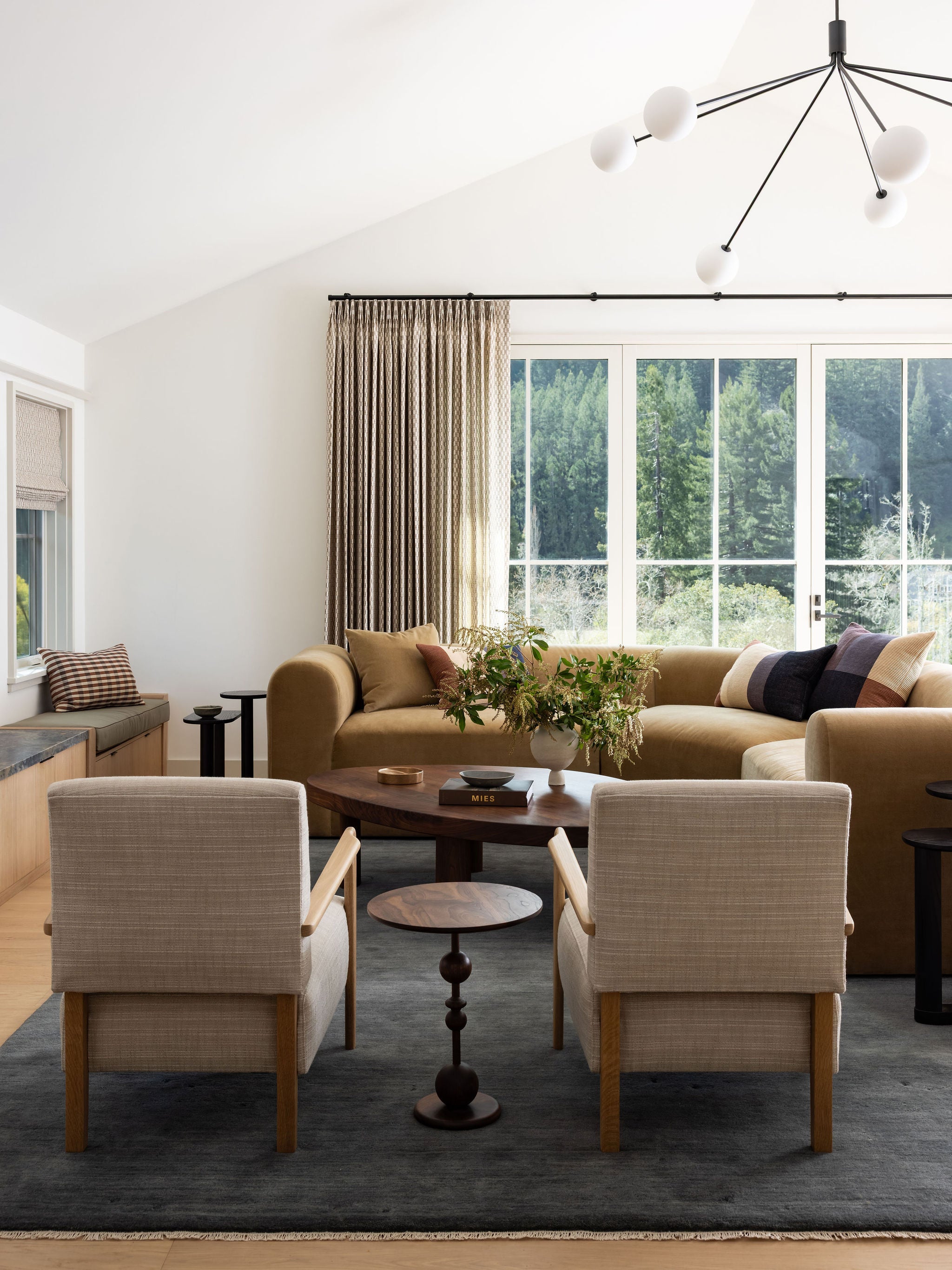 Transitional Living Room