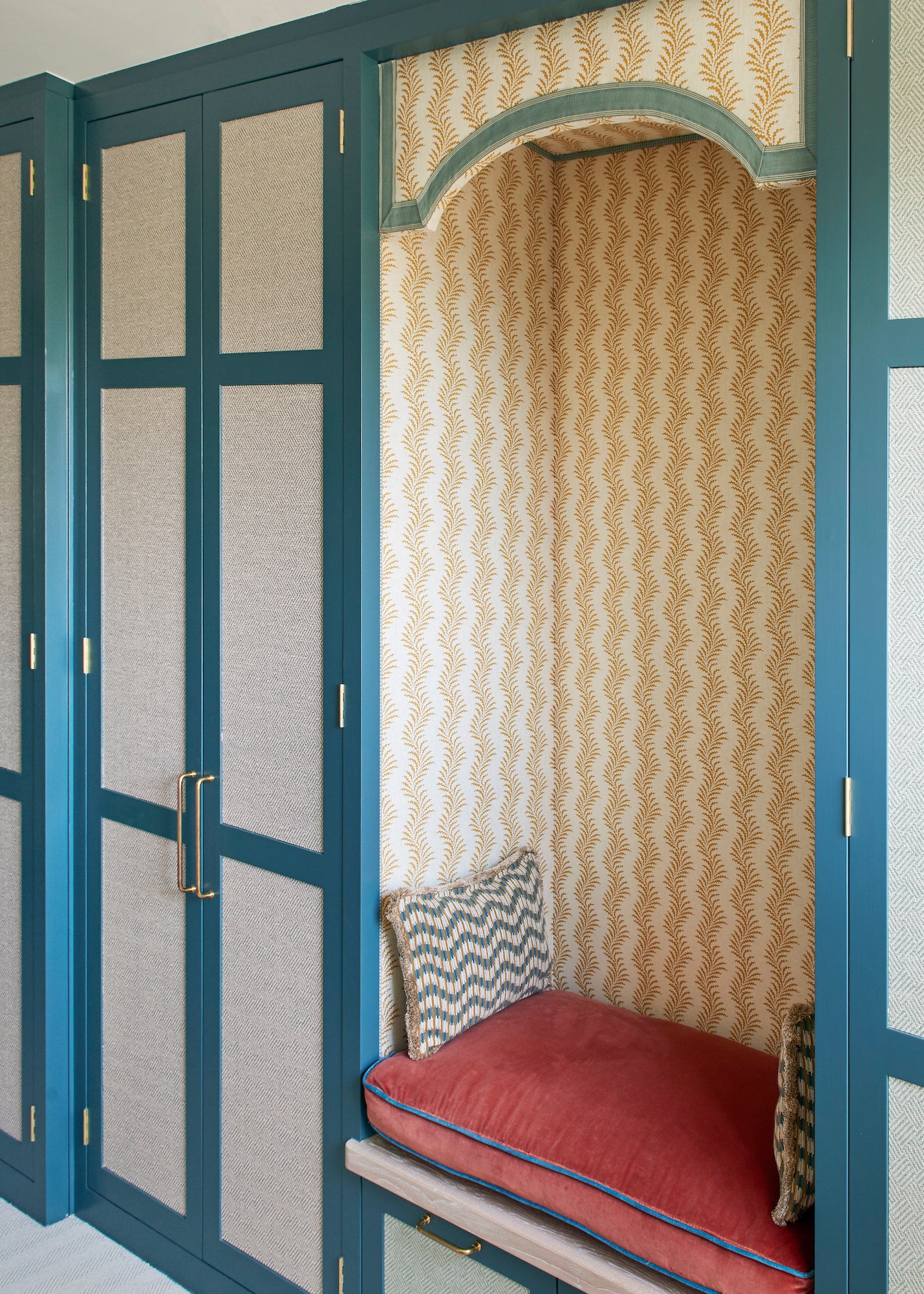 Traditional Storage Room and Closet