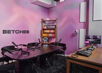 Office Workspace. Betches Office by DATE Interiors LLC.