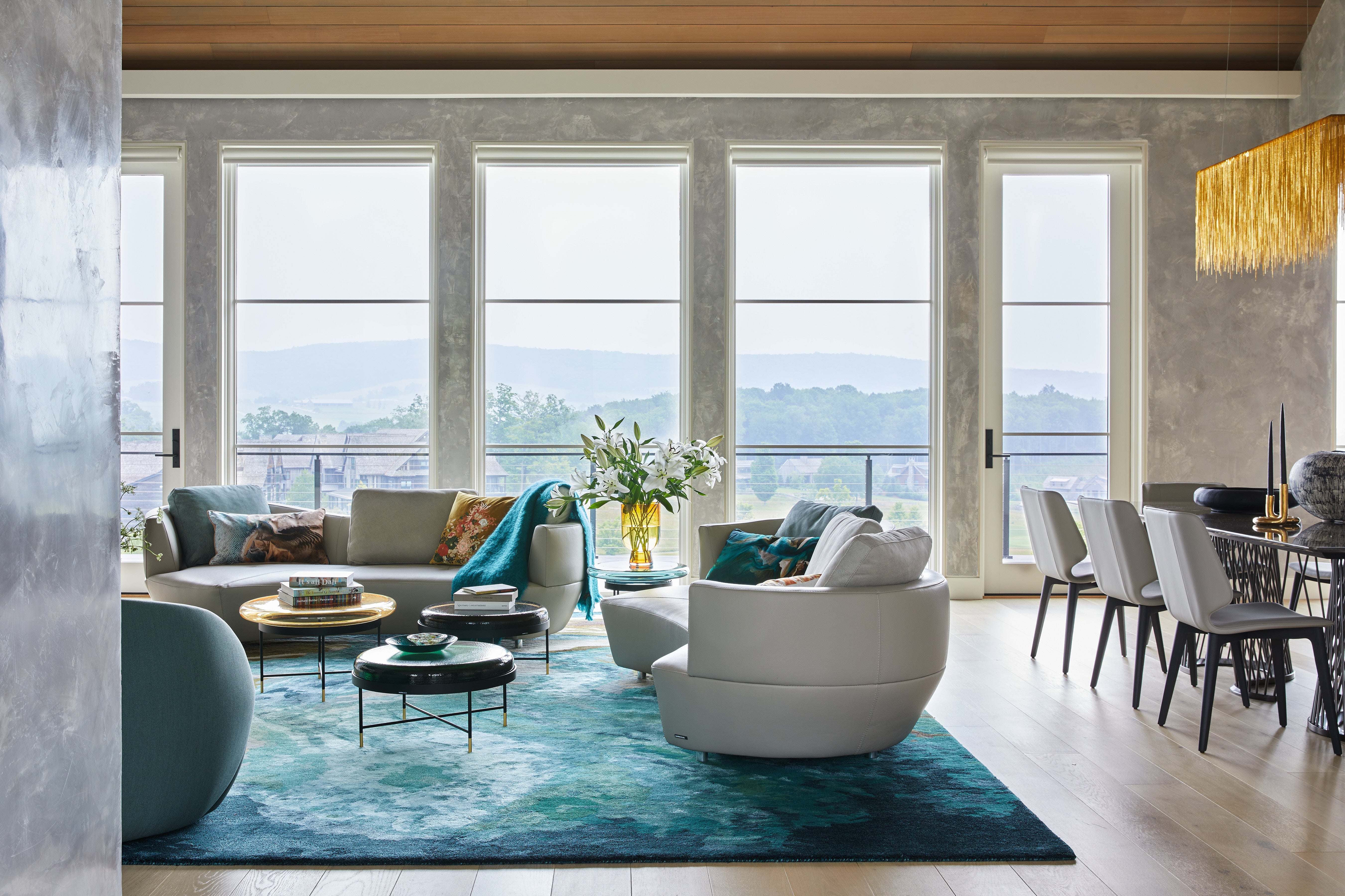 Beach Style Living Room