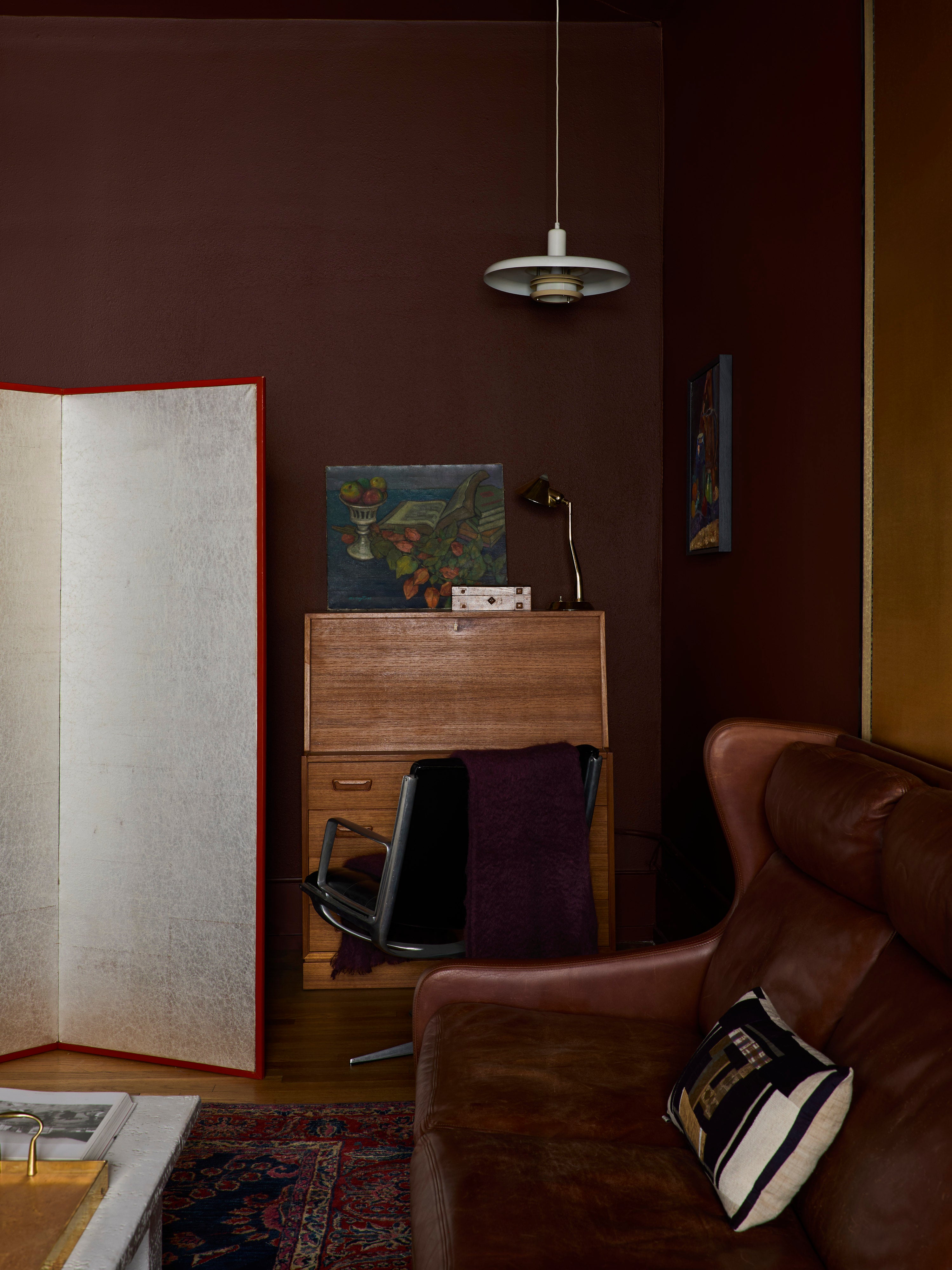 Eclectic Office and Study