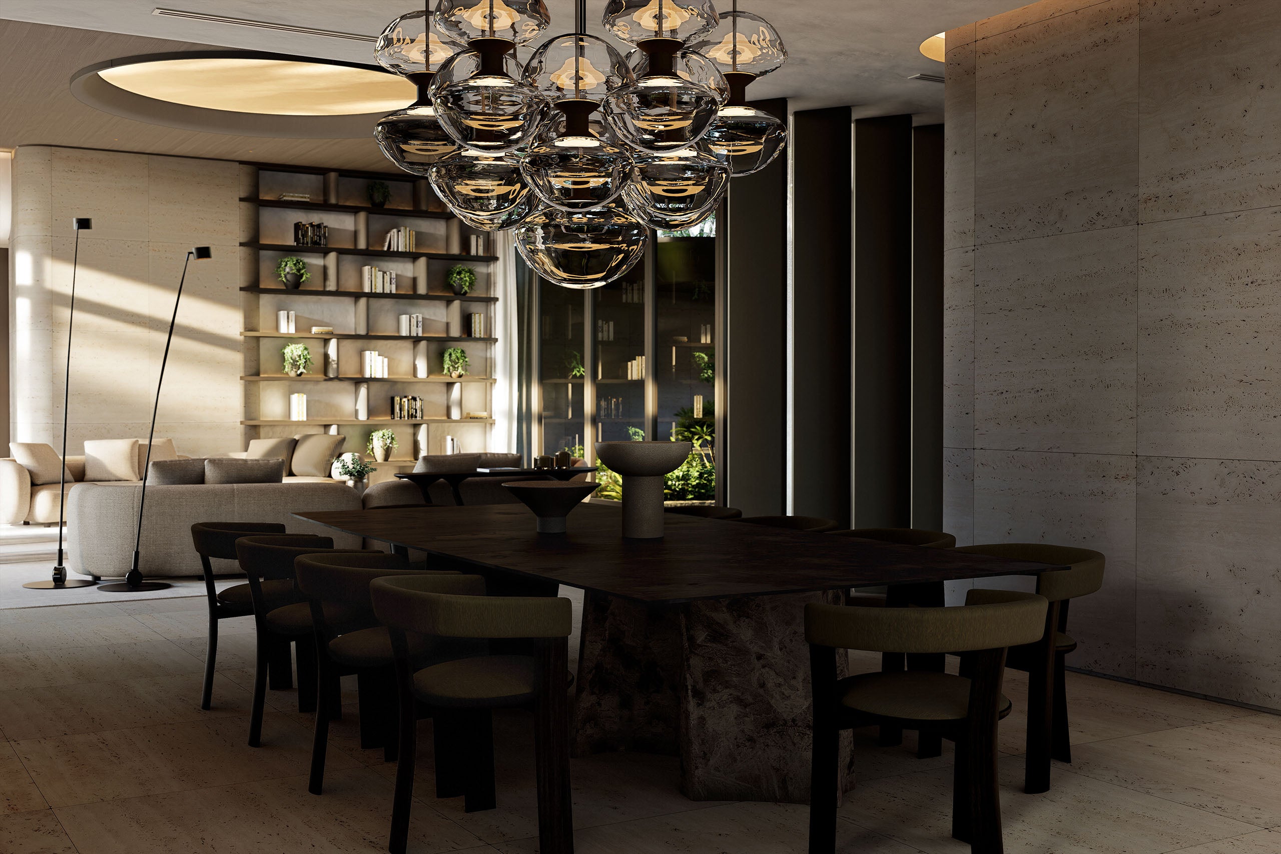 Tropical Dining Room