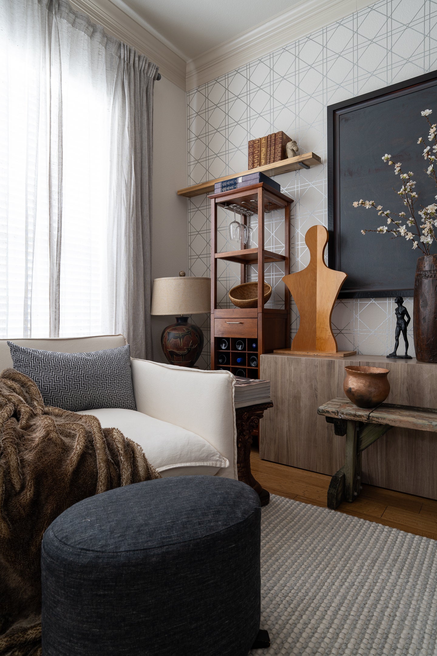 Eclectic Living Room