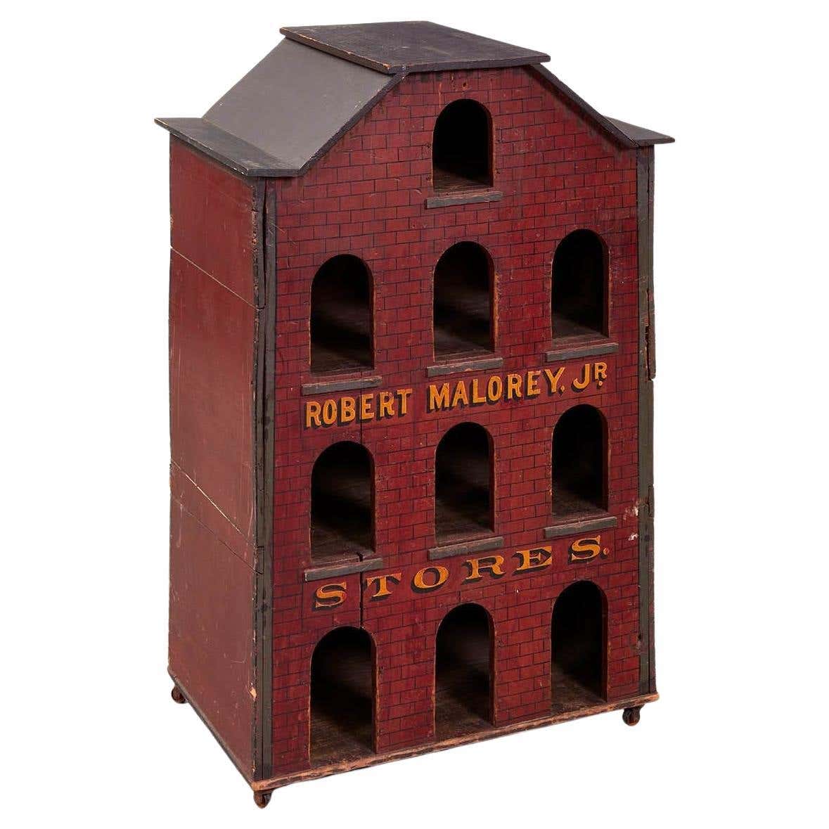 Tradesign in the Form of a Brick Storehouse For Sale at 1stDibs
