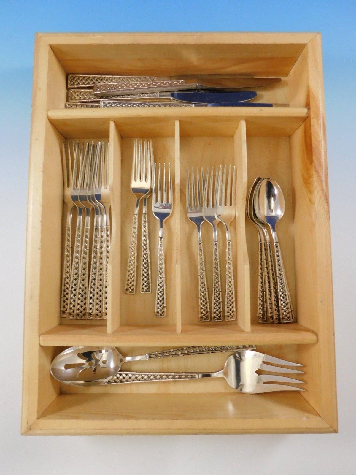 Tradewinds by International Sterling Silver Flatware Set for 6 Service 26 Pieces 2