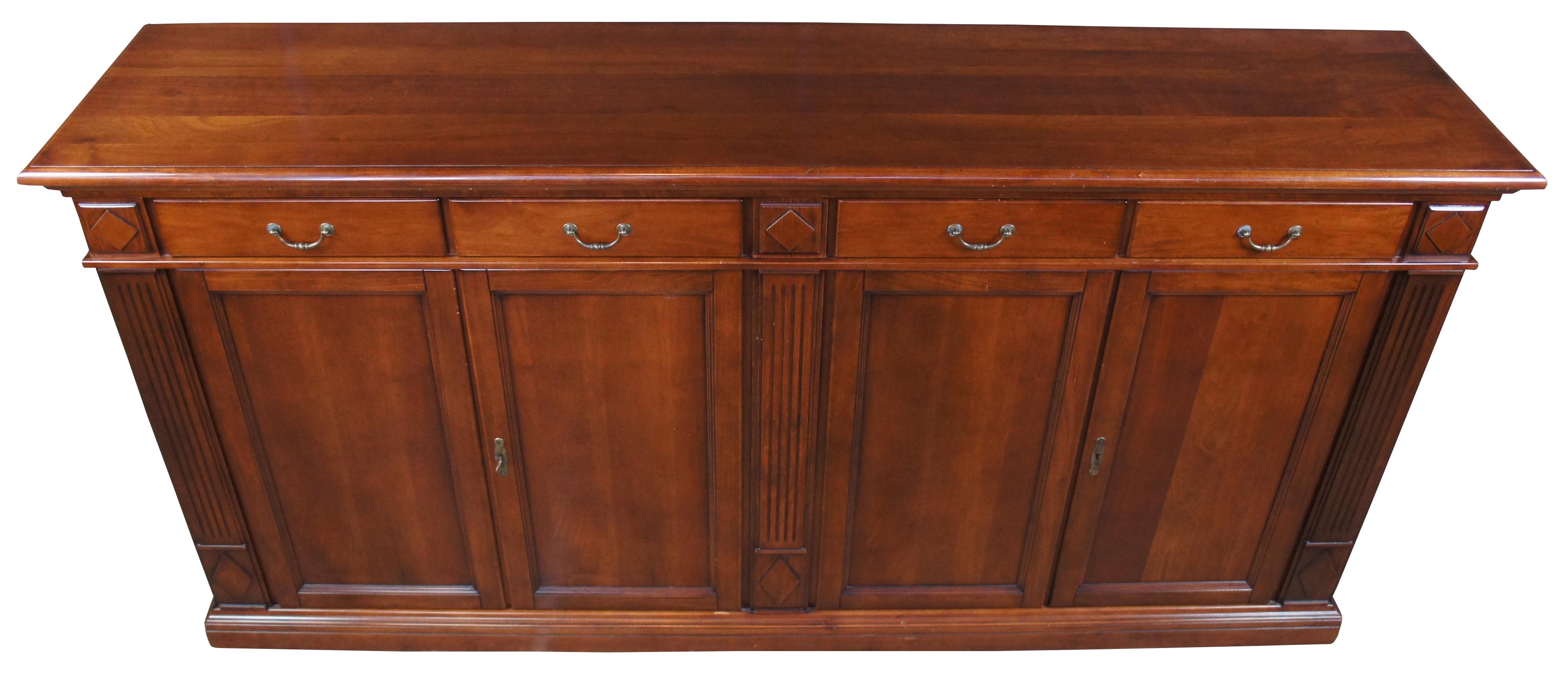 traditional cherry sideboard