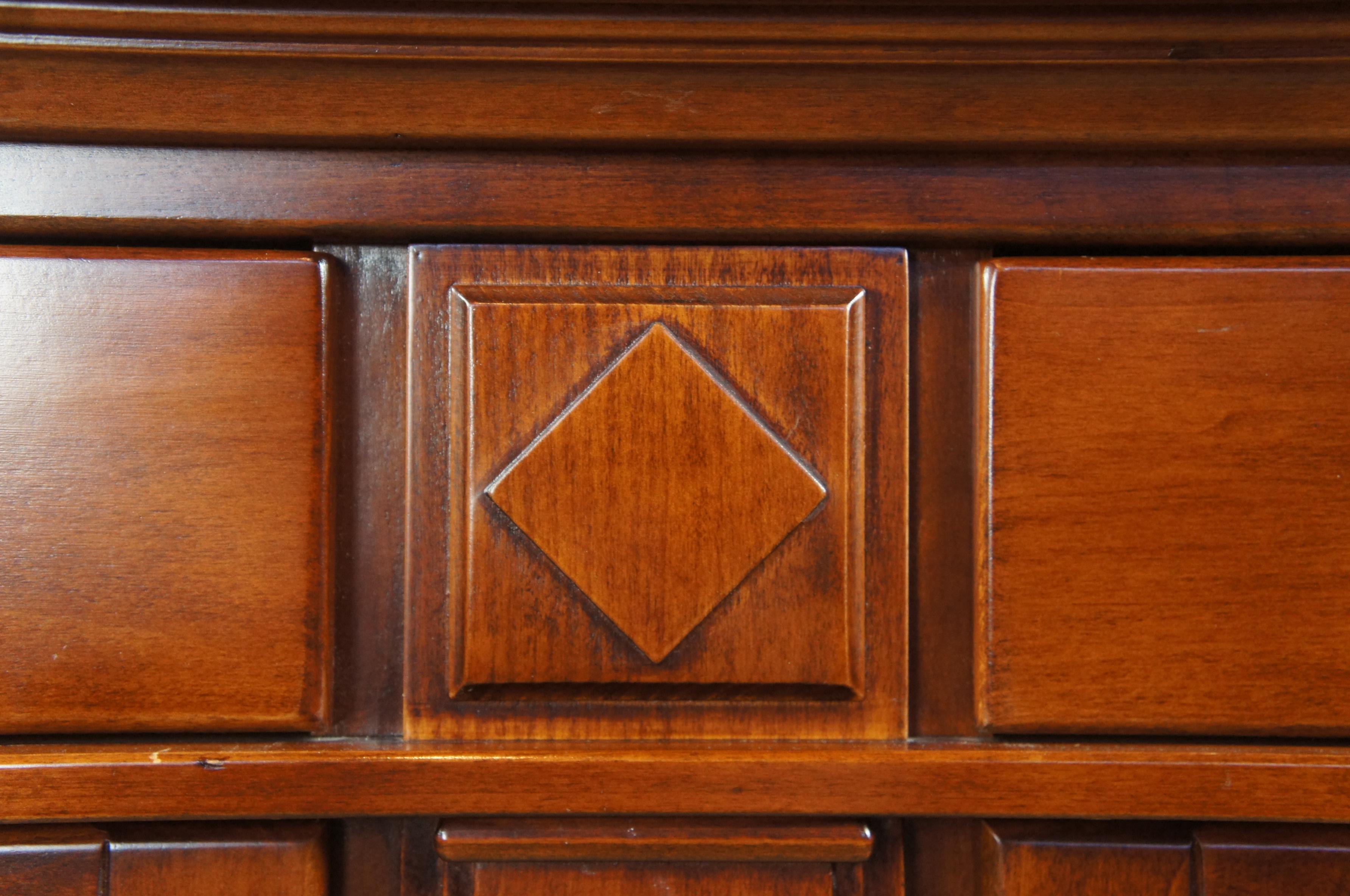 cherry sideboard cabinet