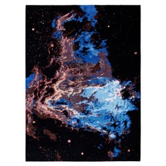 Traditional Abstract Wool, Silk Hand Knotted Black Area Rugs 9' 2" x 12' 4"