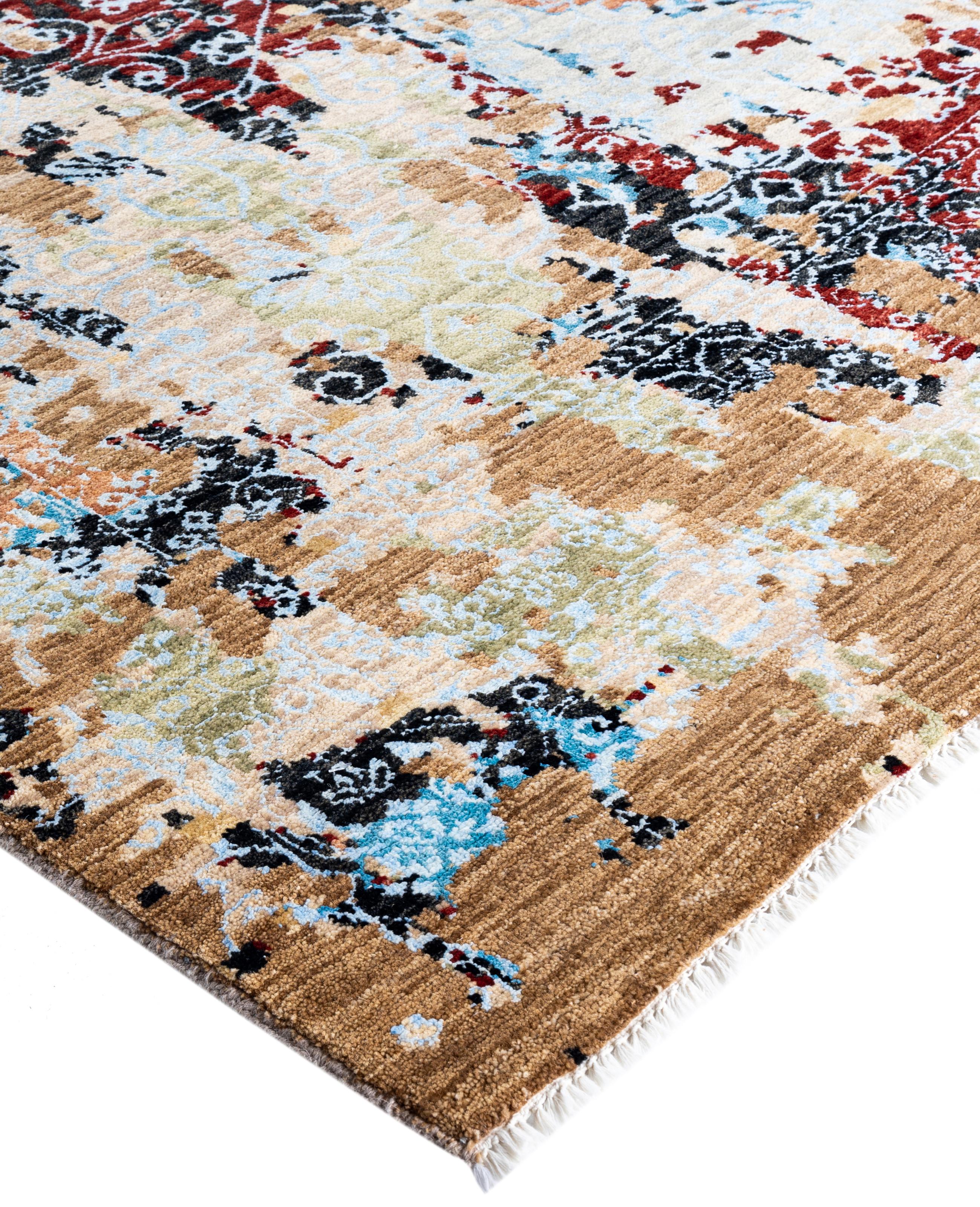 Las alfombras kazak han sido codiciadas durante generaciones, y su estética de diseño único es una cautivadora combinación de historia tribal e influencia geográfica. Intrincadamente anudados a mano con lana, los medallones, los dibujos en toda la