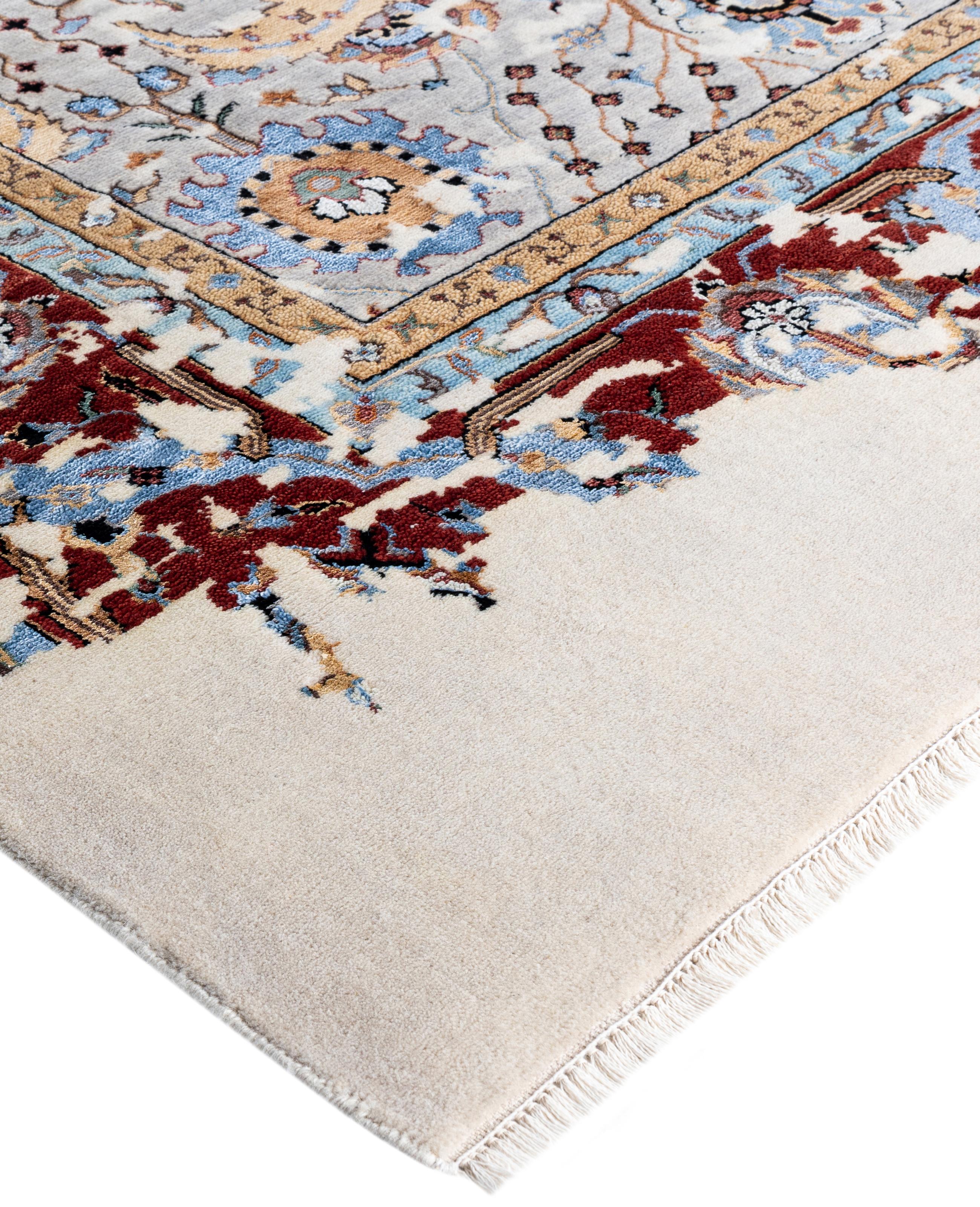 Las alfombras kazak han sido codiciadas durante generaciones, y su estética de diseño único es una cautivadora combinación de historia tribal e influencia geográfica. Intrincadamente anudados a mano con lana, los medallones, los dibujos en toda la