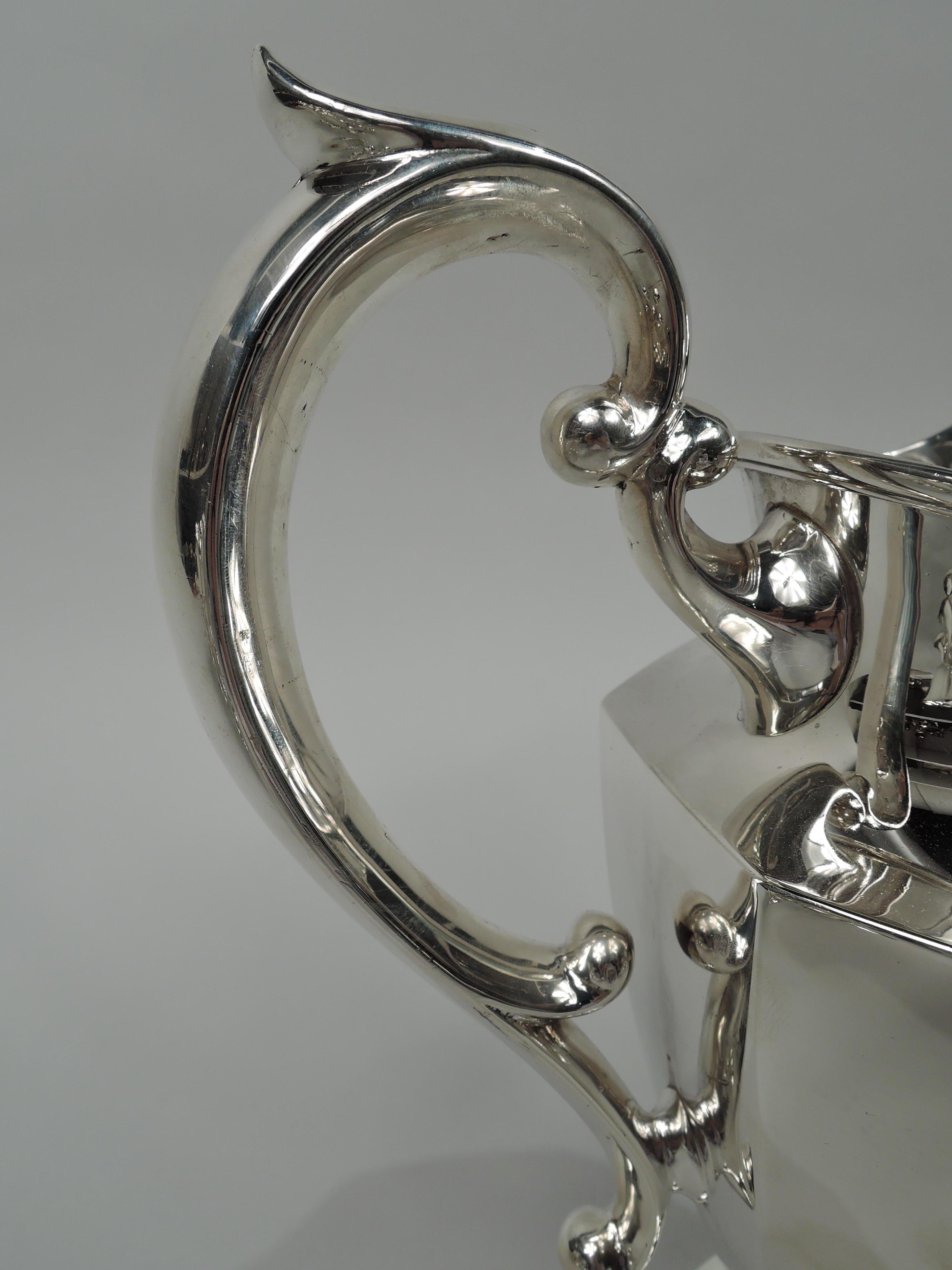 20th Century Traditional American Classical Sterling Silver Water Pitcher For Sale