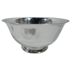 Traditional American Sterling Silver Revere Bowl by Gorham