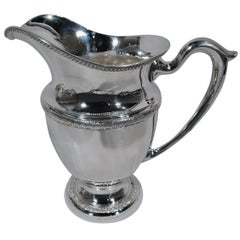 Traditional American Sterling Silver Water Pitcher Traditional American Sterling Silver Water Pitcher