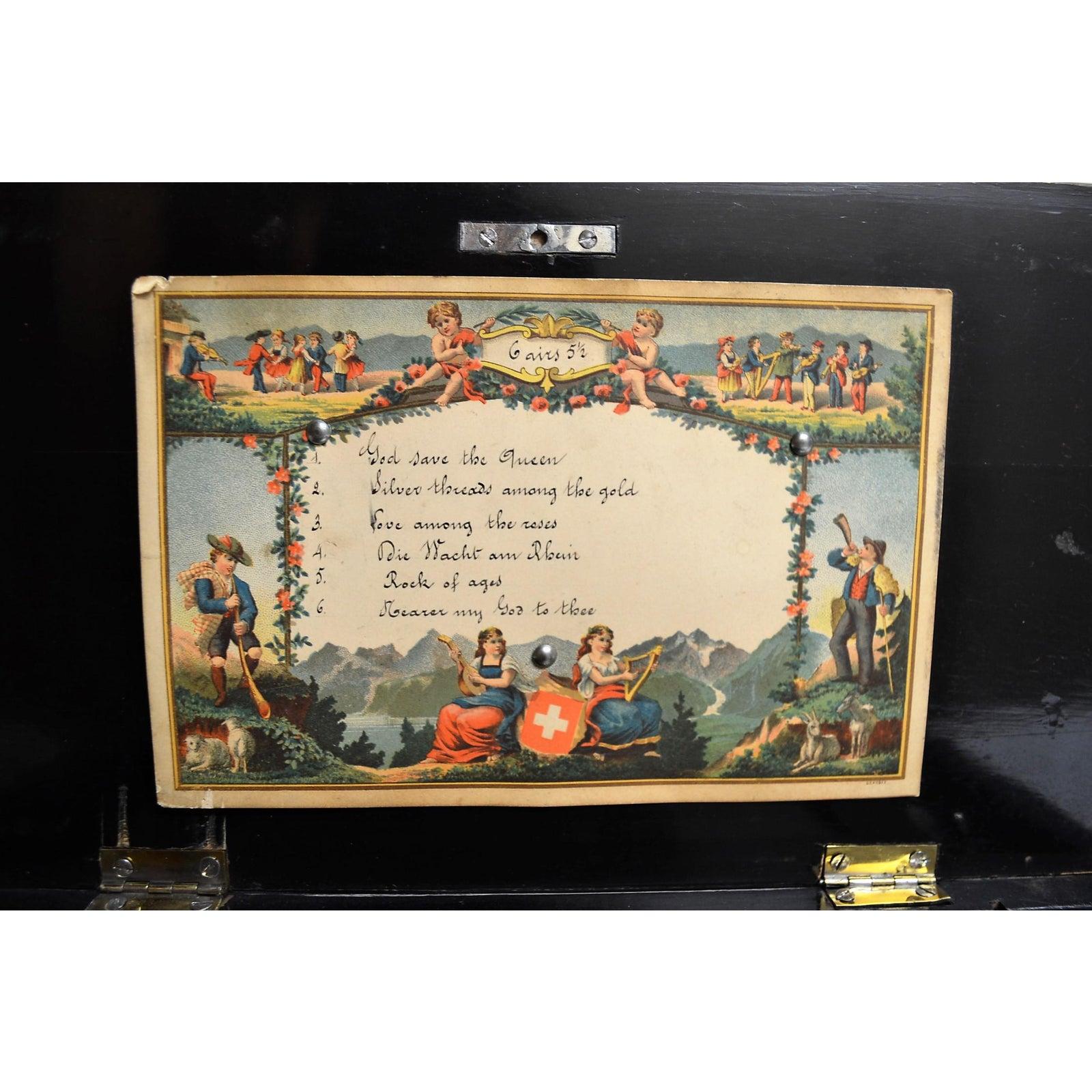 antique music boxes value