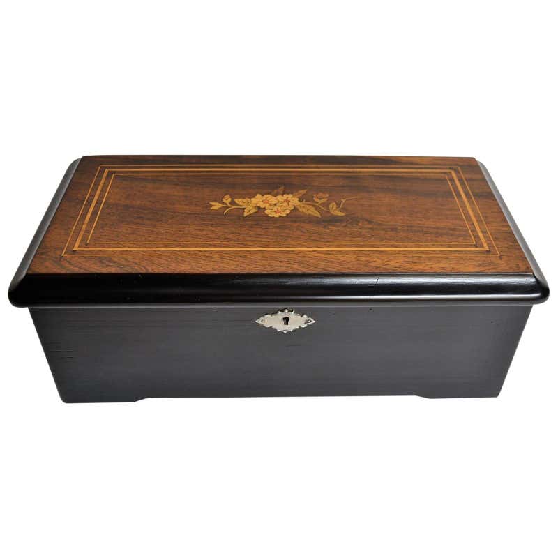 Antique 19th Century Swiss Rosewood