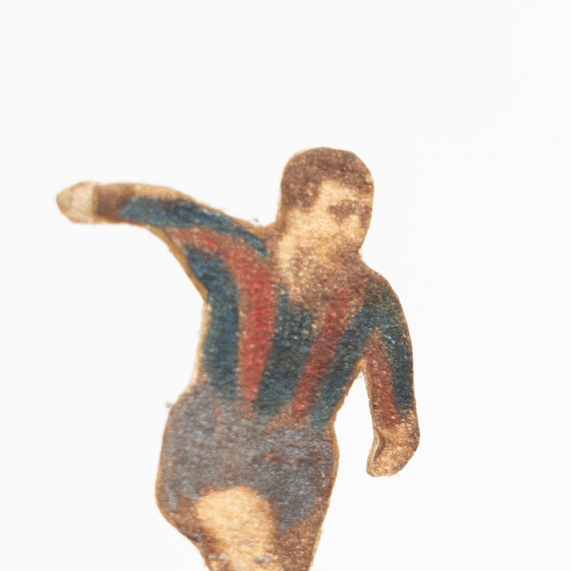 Figurine traditionnelle de jeu de football à boutons, Antiquités, vers 1950 en vente 5