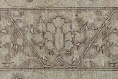 Traditional Antique-Inspired Beige Rug "Sepia Arabesque" by Doris Leslie Blau