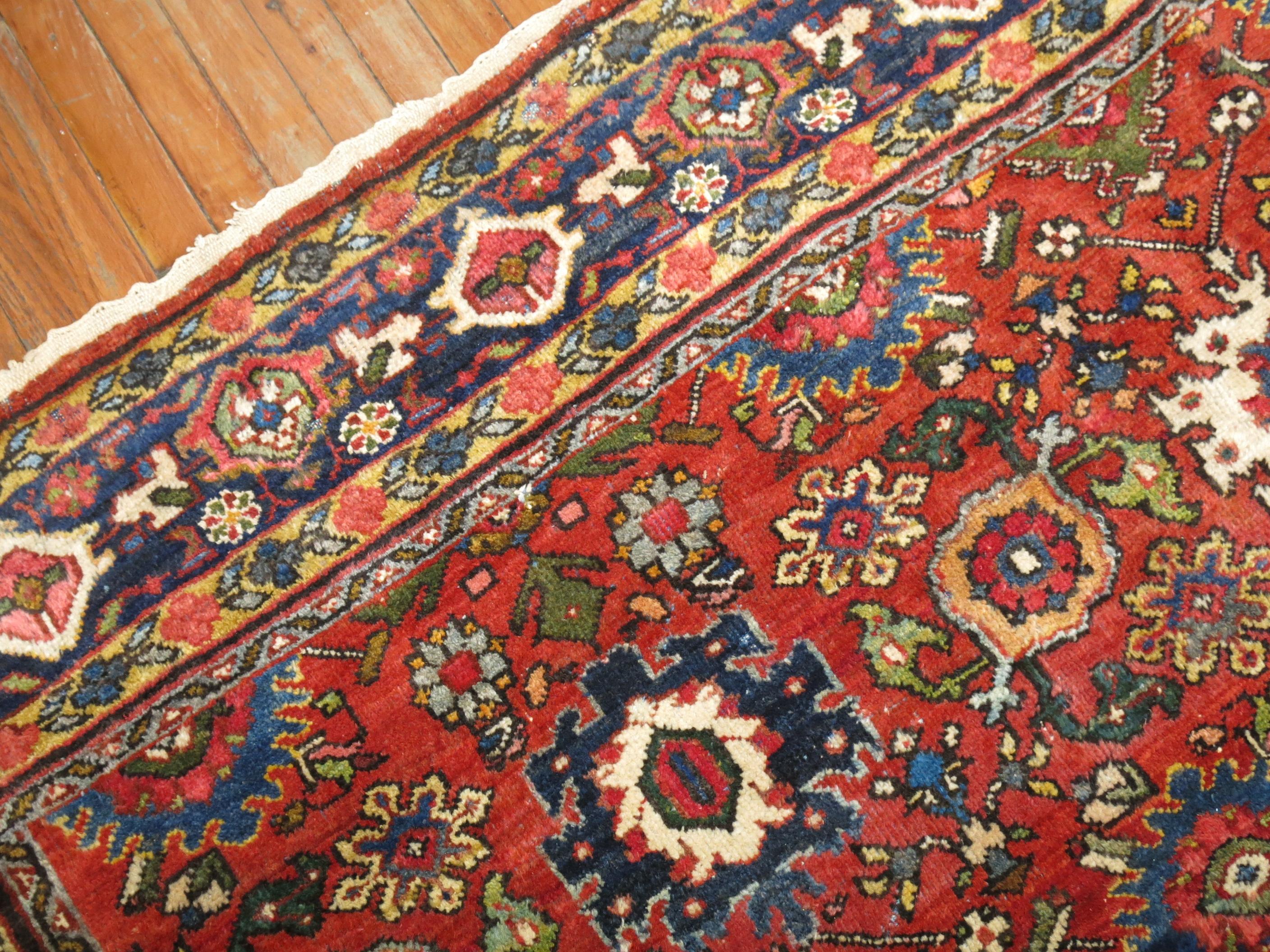 Traditional Antique Persian Mahal Carpet 2