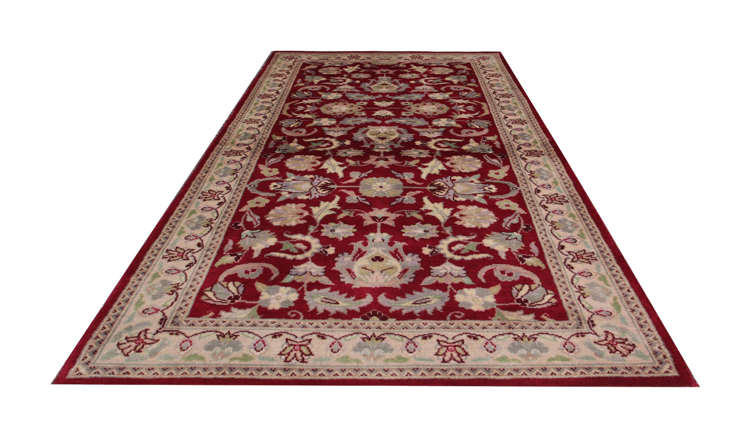 Traditionelle Teppiche im Ziegler-Stil, roter Teppich, Bodenteppiche im Angebot  (Tabriz) im Angebot