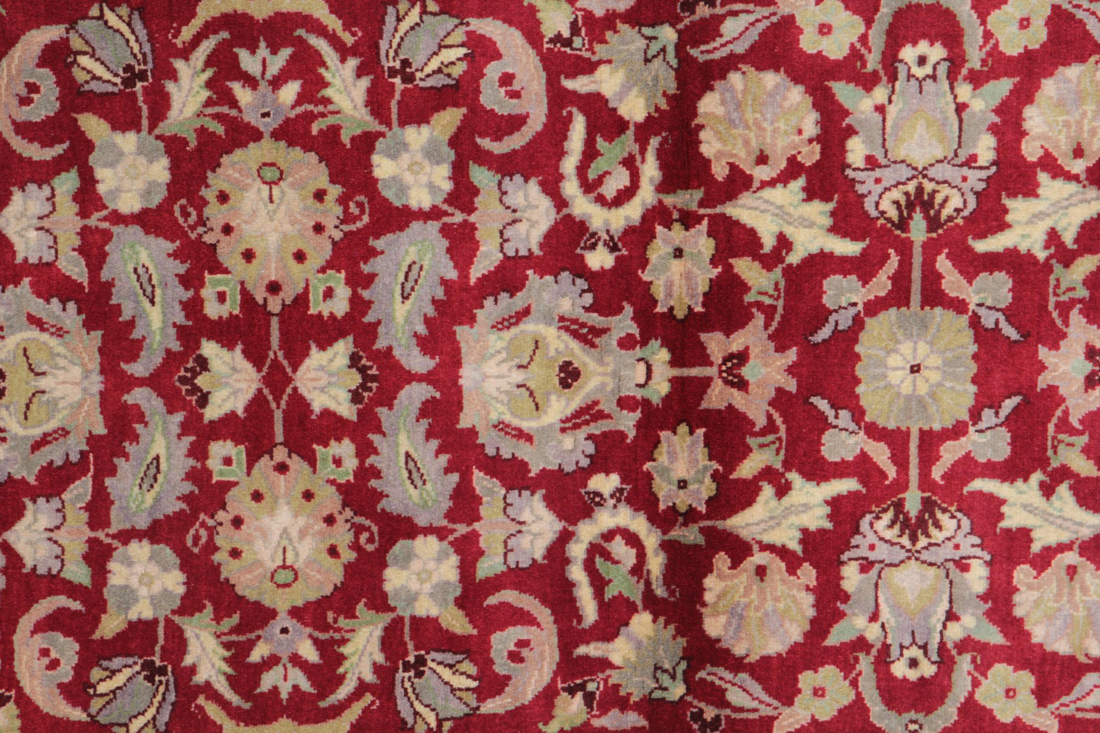 Tabriz Traditional Area Rugs, Ziegler Style Carpet Red Rug, Floor Rugs for Sale  For Sale