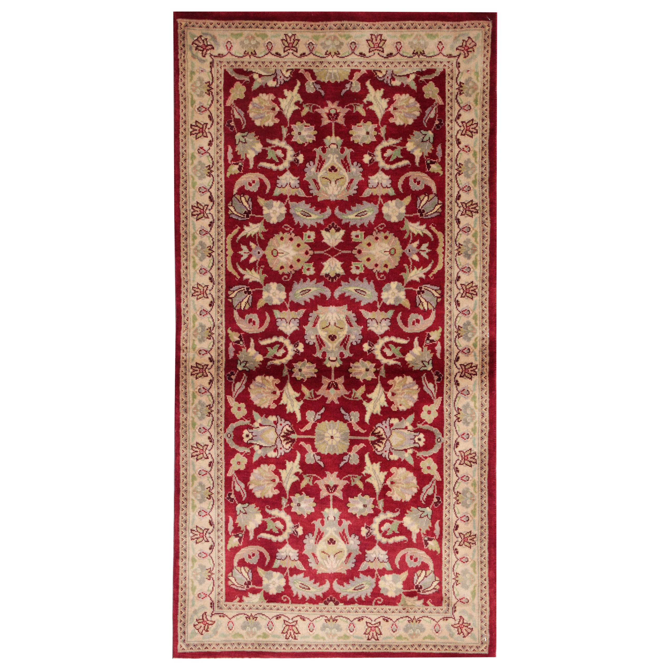 Traditional Area Rugs, Ziegler Style Carpet Red Rug, Floor Rugs for Sale  For Sale