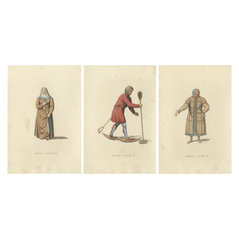 Traditional Attire of the Ostiak: A Glimpse into 19th Century Siberian Culture