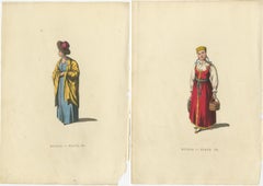 Traditional Attire of Valday: Vestiges of Russian Heritage, Published in 1814